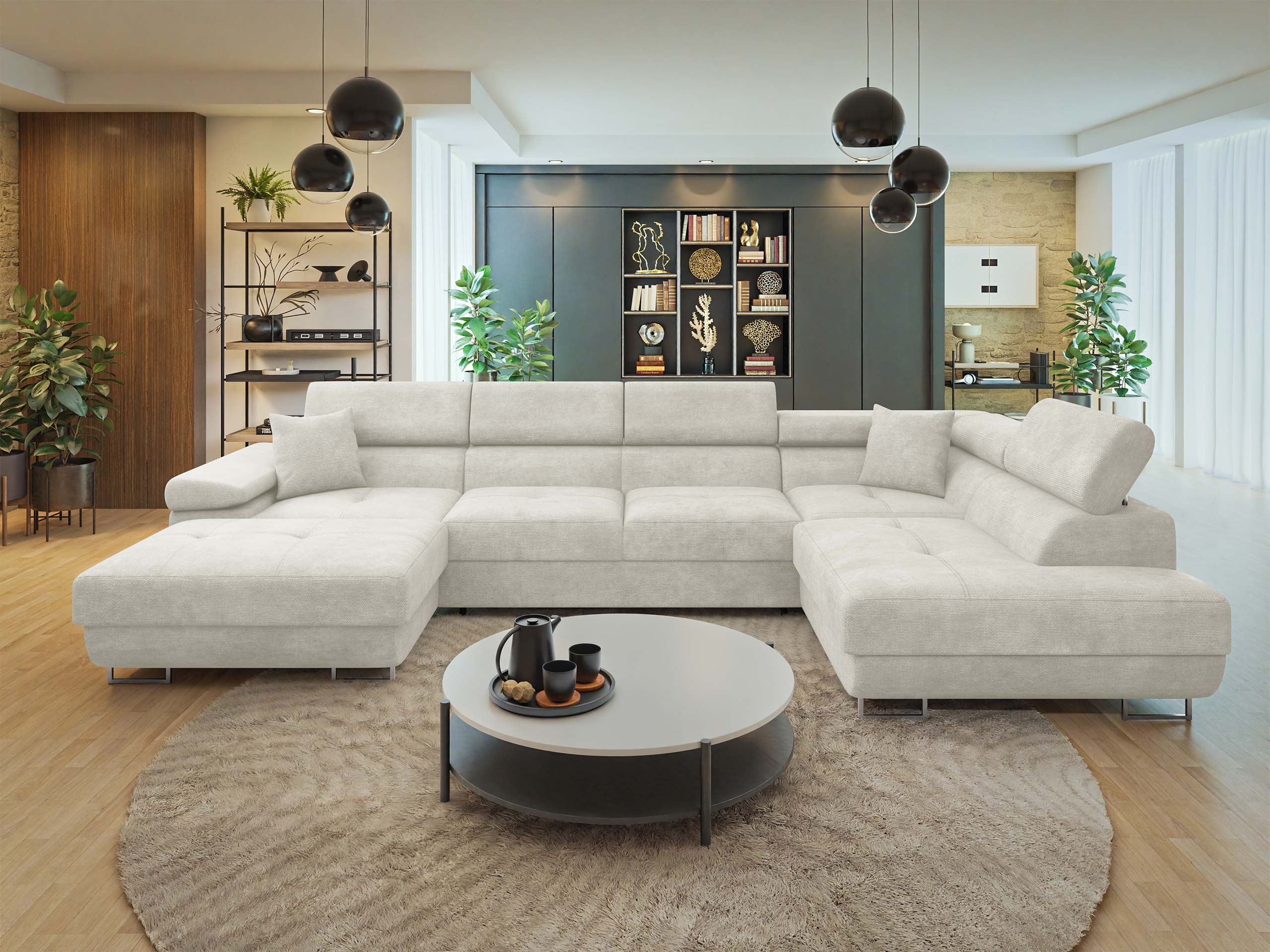 Corner sofa Comfivo Vinetum III (Lumo 55)
