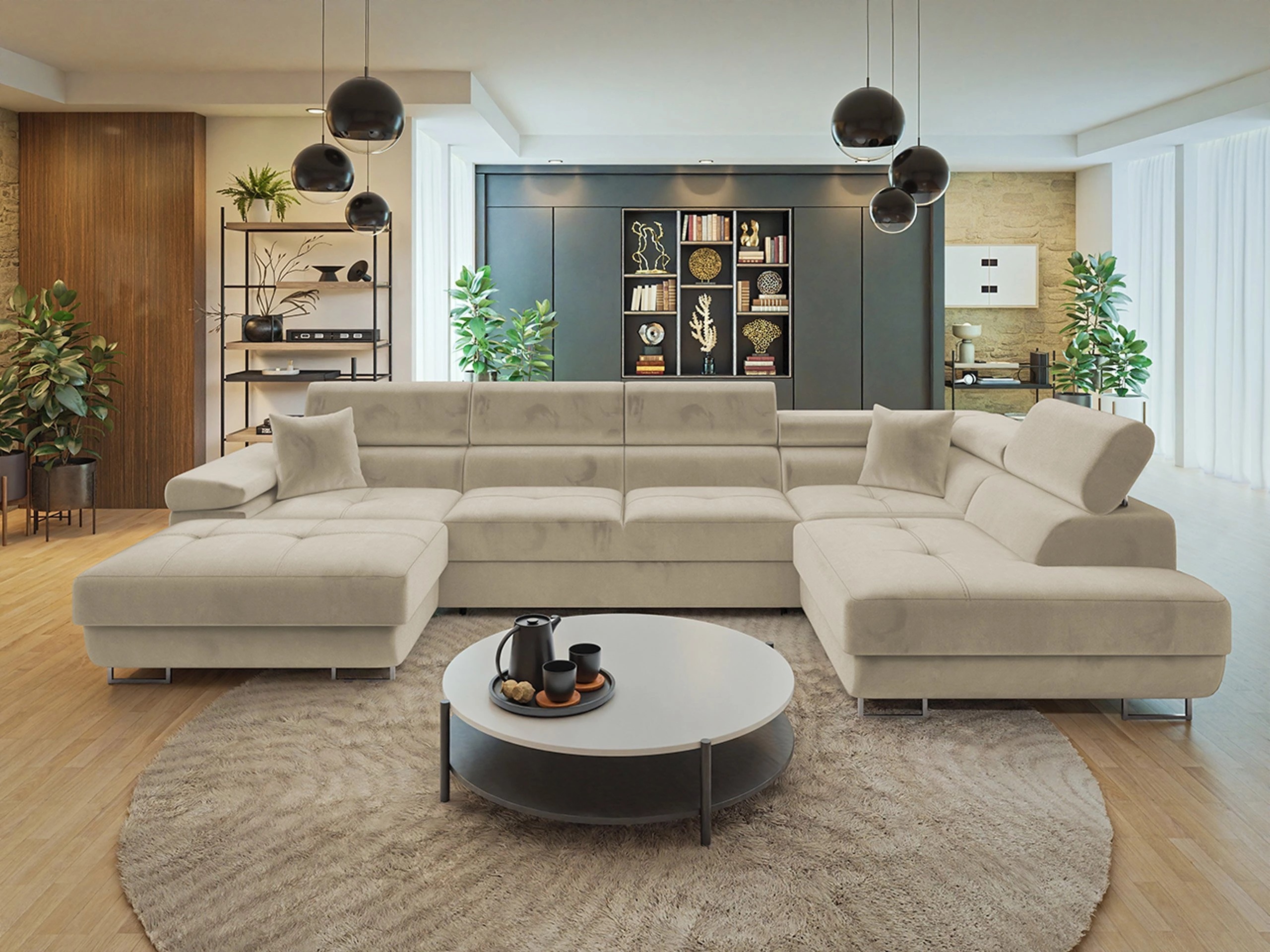 Corner sofa Comfivo Vinetum III (Manila 02)