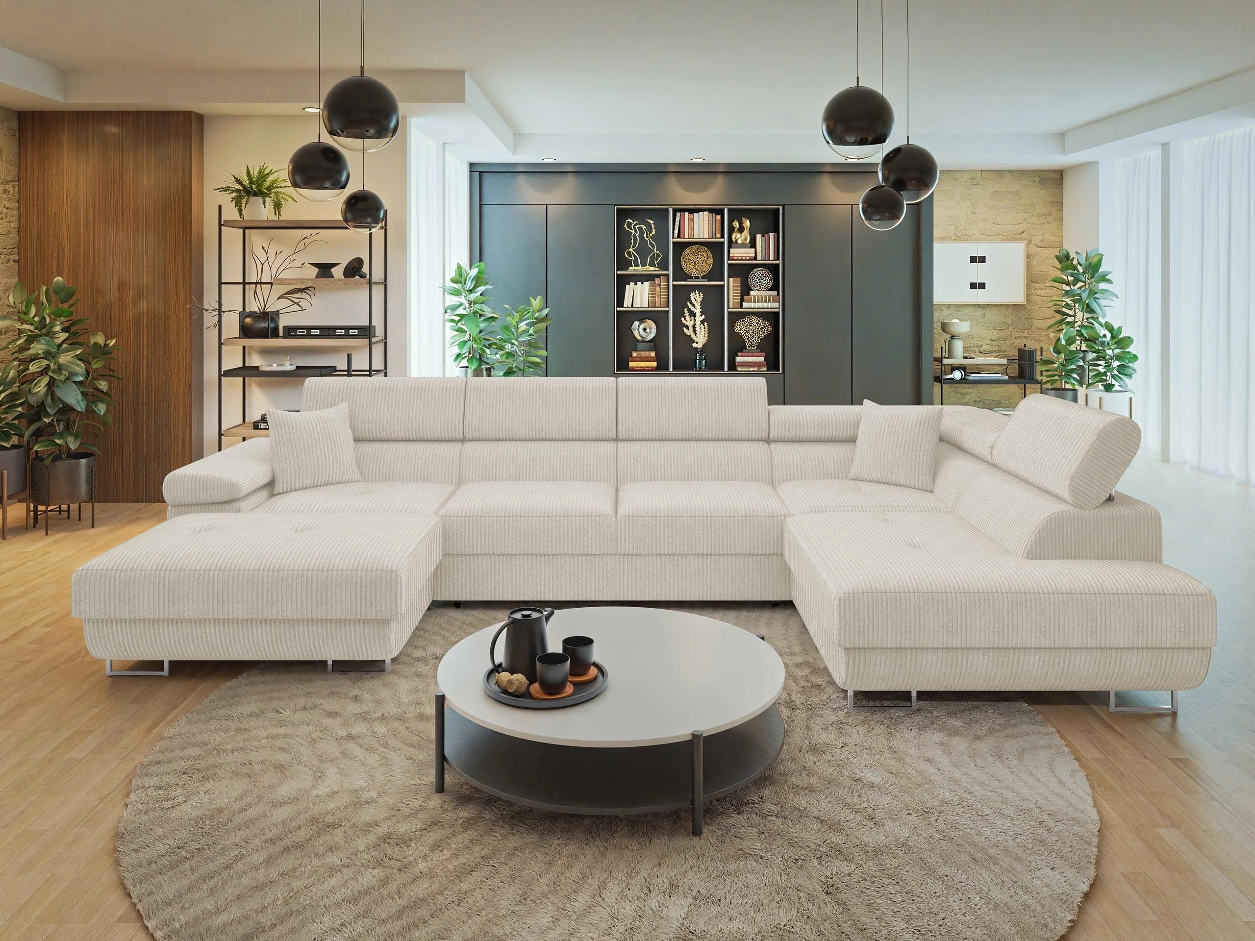 Corner sofa Comfivo Vinetum III (Poso 100)