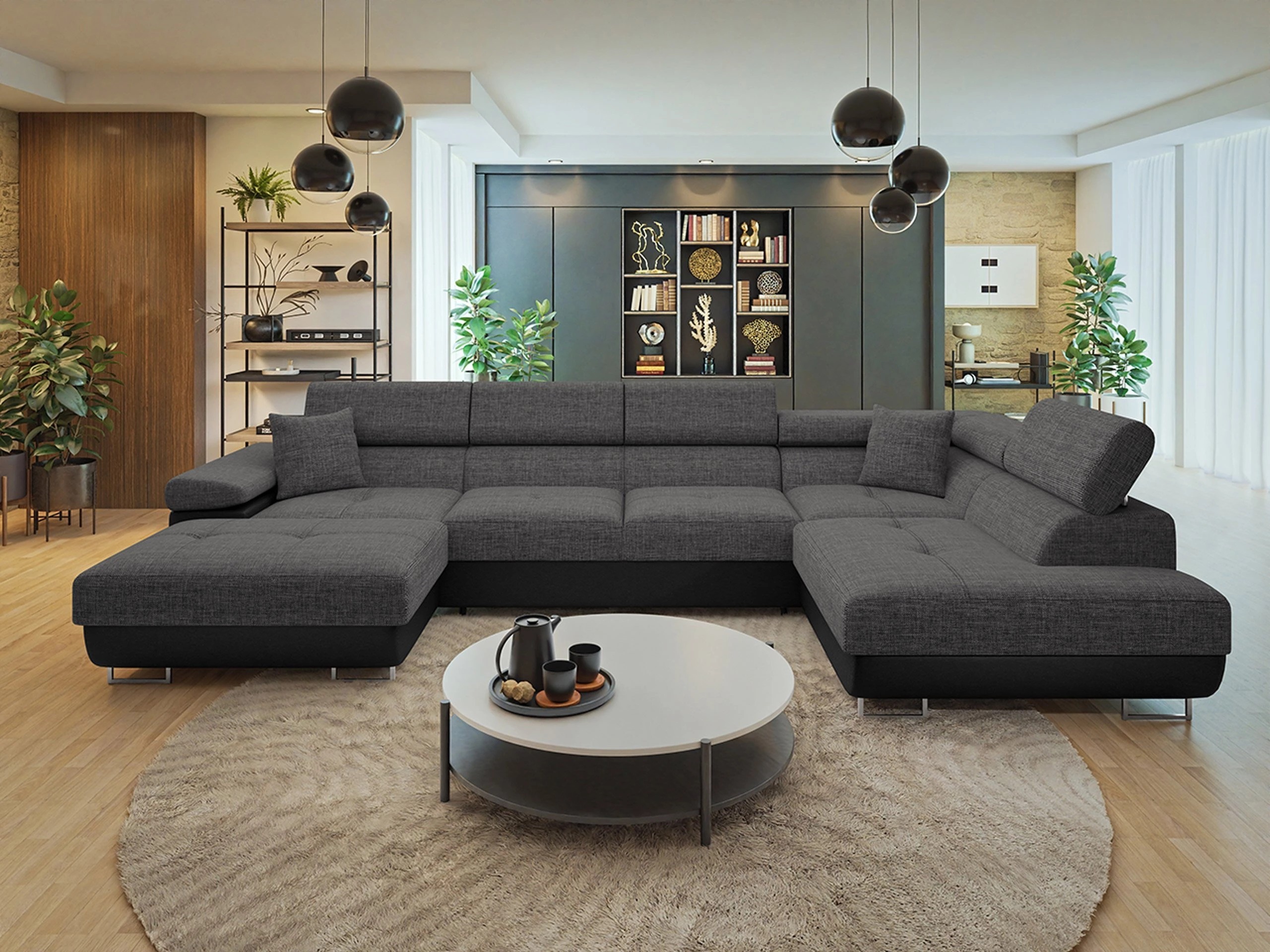 Corner sofa Comfivo Vinetum III (Soft 011 + Lux 06)