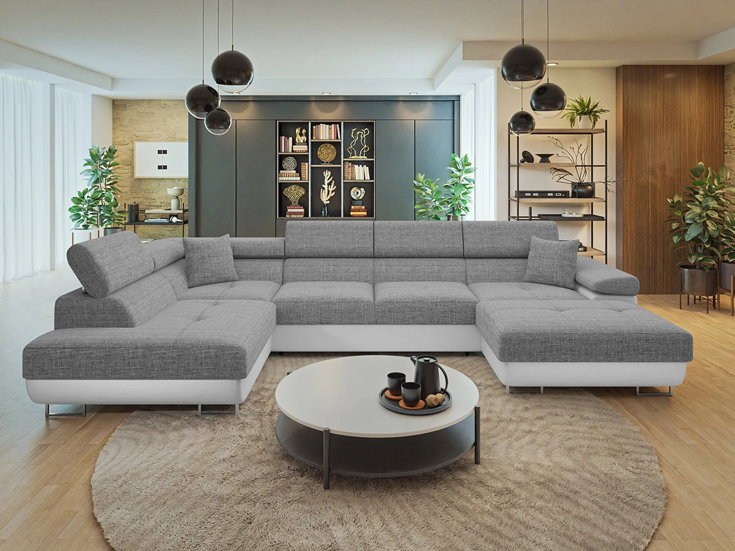 Corner sofa Comfivo Vinetum III (Soft 017 + Lux 05)