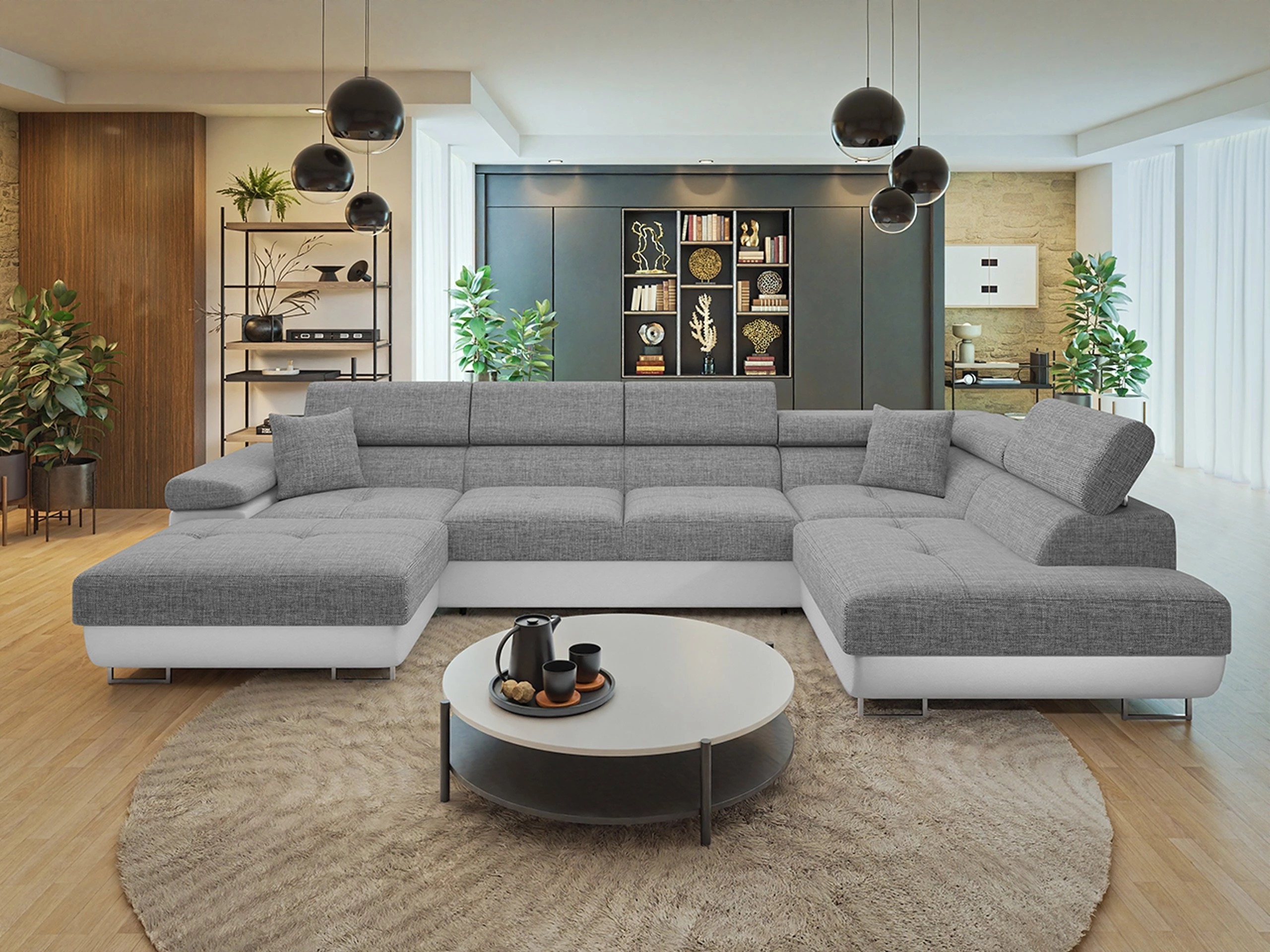 Corner sofa Comfivo Vinetum III (Soft 017 + Lux 05)