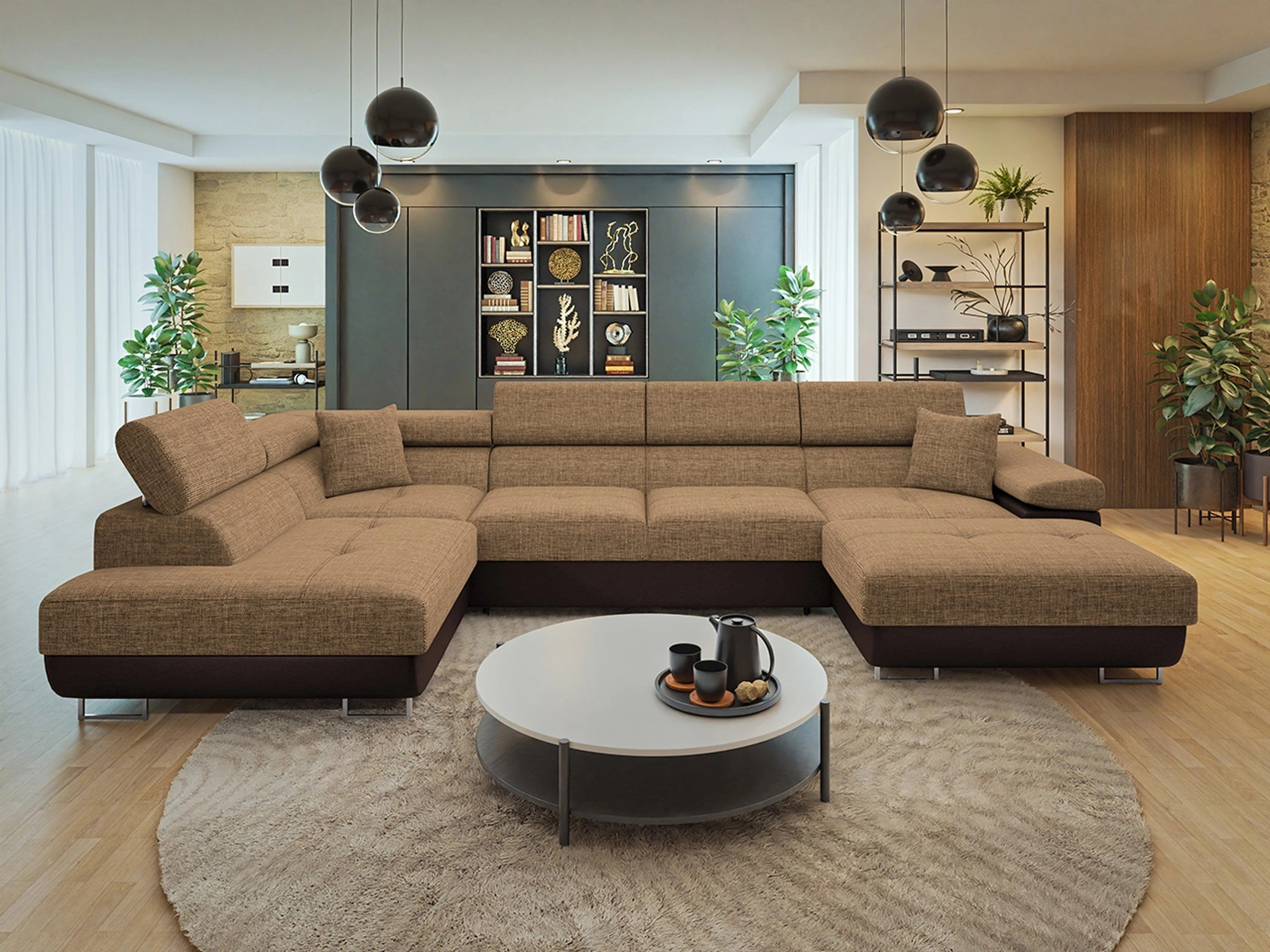 Corner sofa Comfivo Vinetum III (Soft 066 + Lux 03)