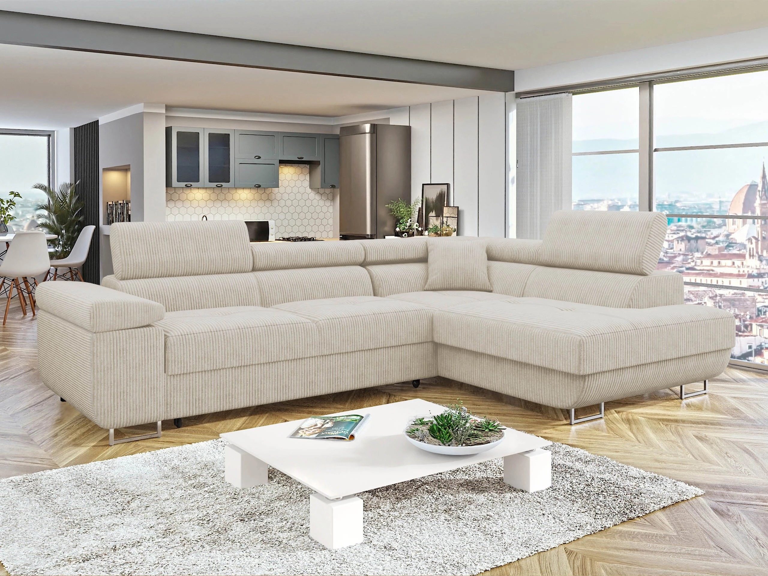 Corner sofa Comfivo Vinetum (Poso 100)