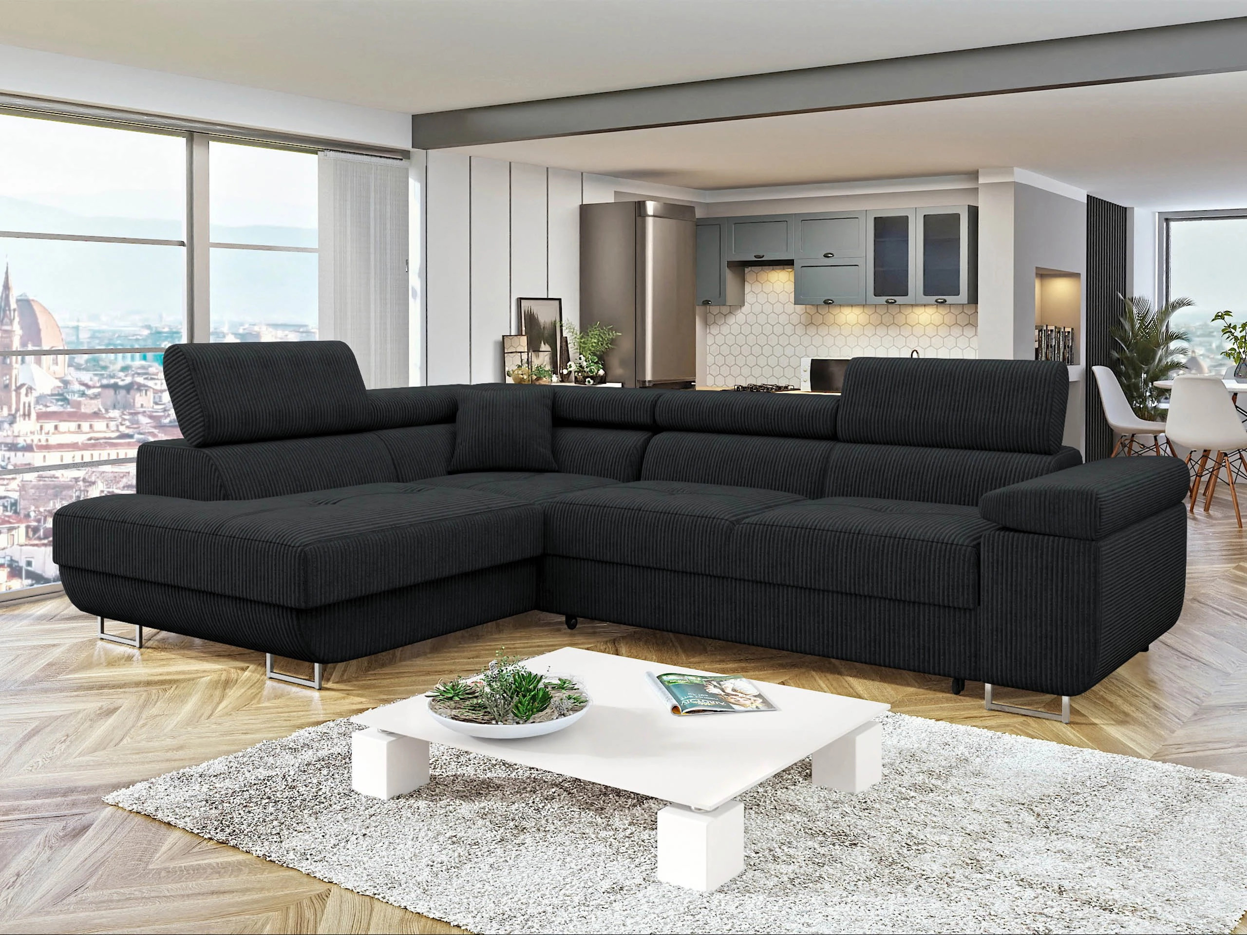 Corner sofa Comfivo Vinetum (Poso 135)