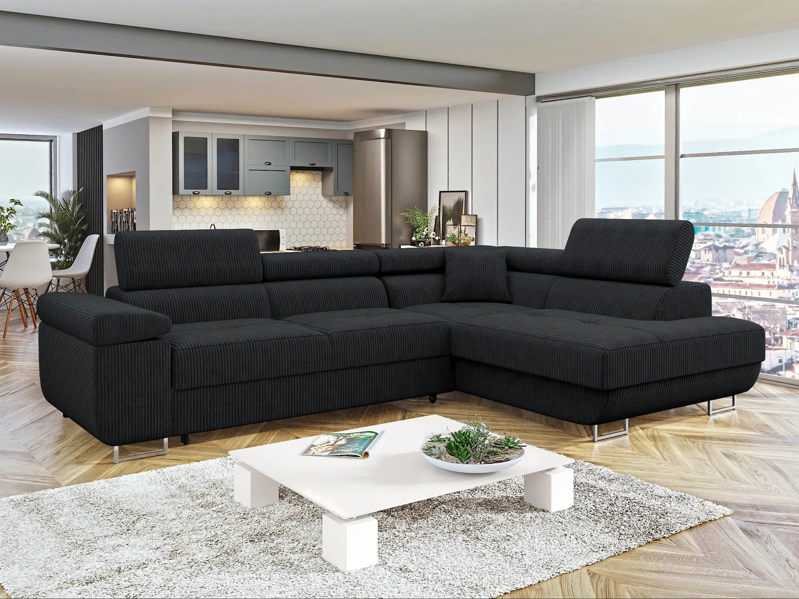 Corner sofa Comfivo Vinetum (Poso 135)