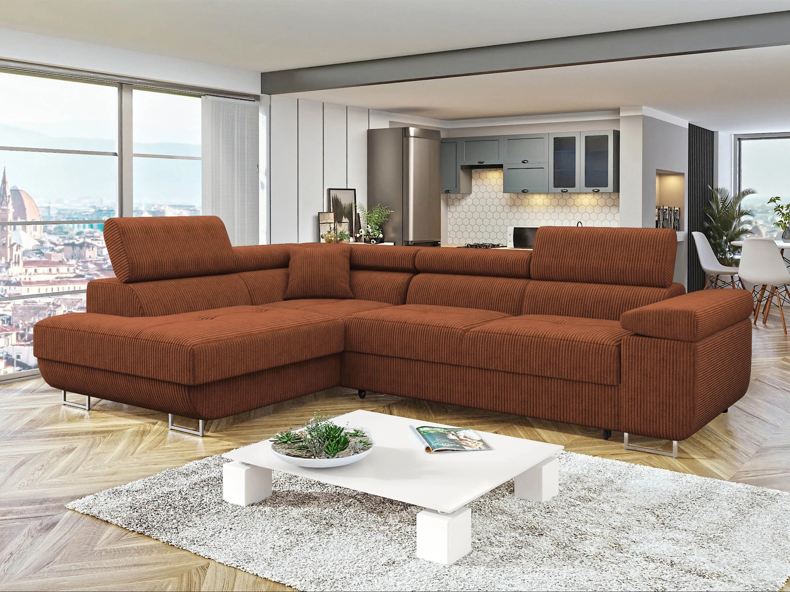 Corner sofa Comfivo Vinetum (Poso 39)