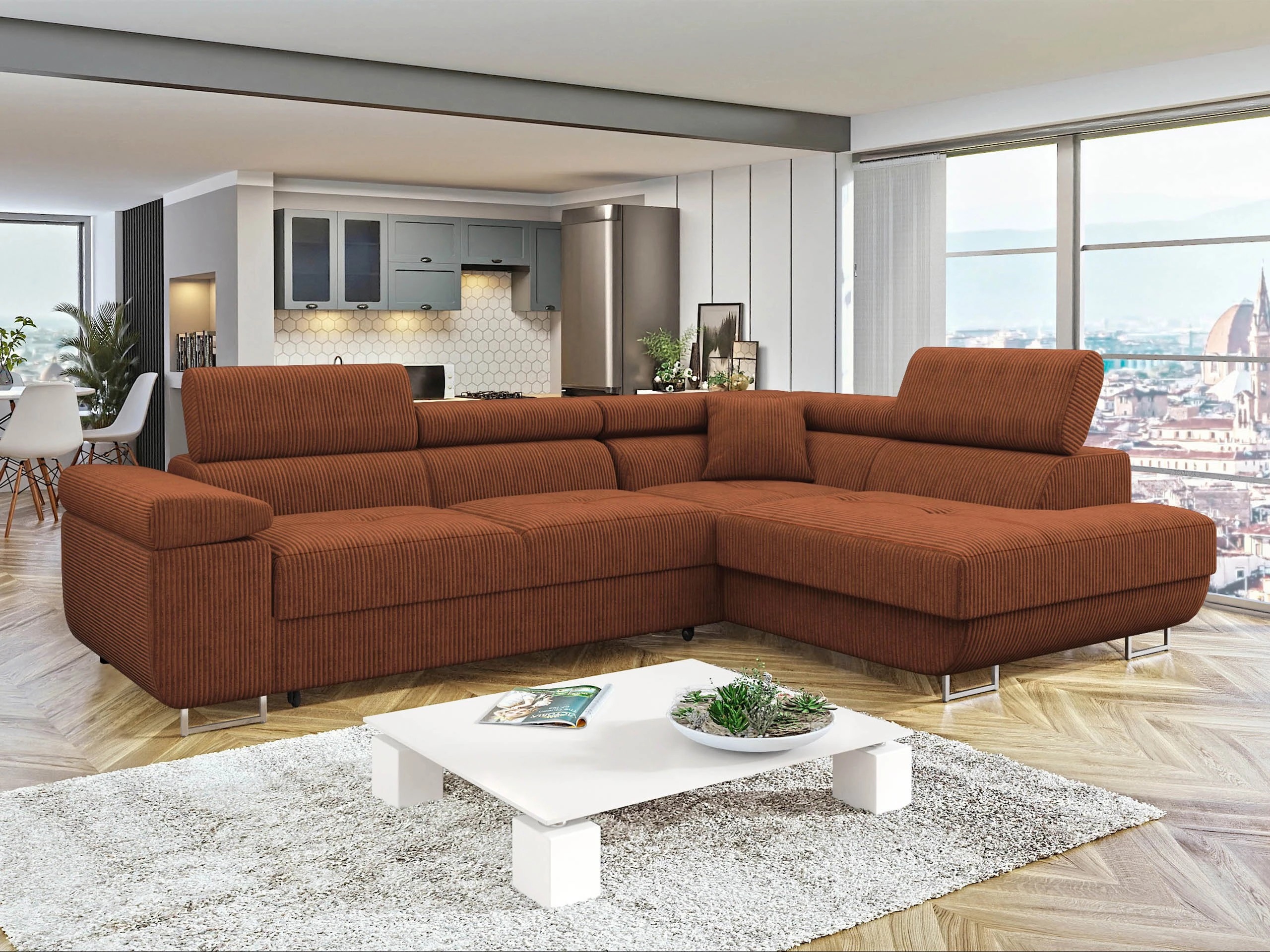 Corner sofa Comfivo Vinetum (Poso 39)