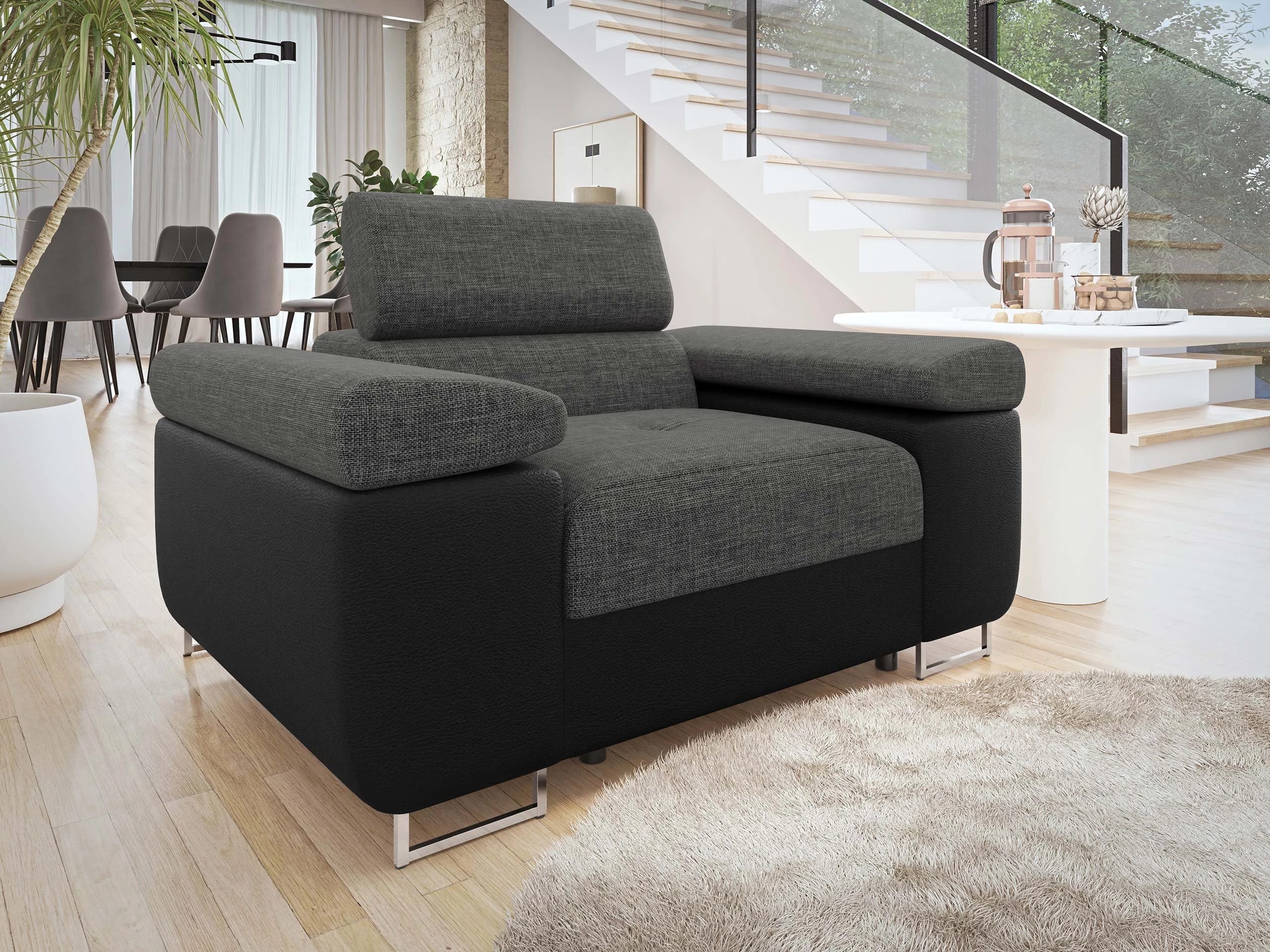 Armchair Comfivo Vinetum (Soft 011 + Lux 06)