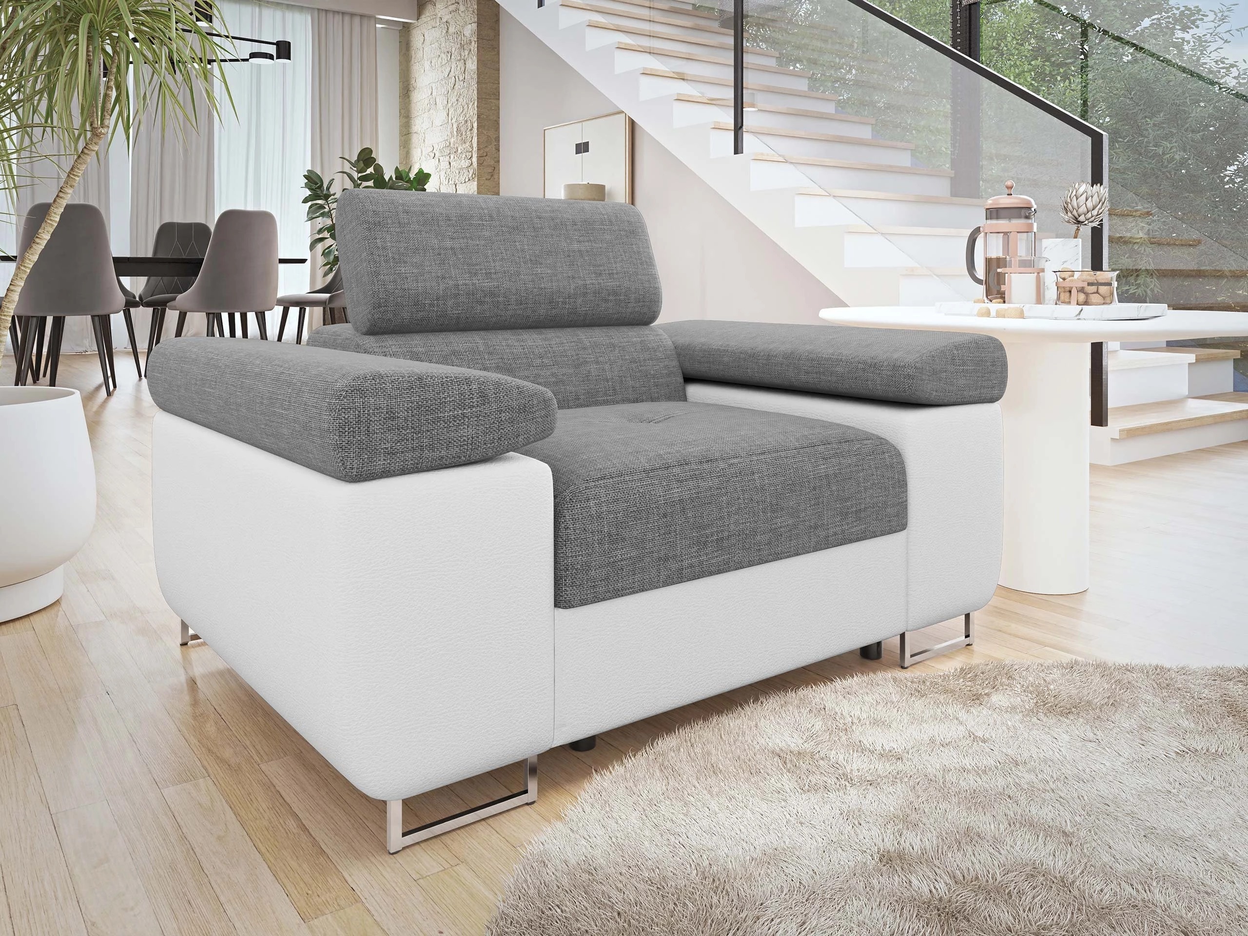 Armchair Comfivo Vinetum (Soft 017 + Lux 05)