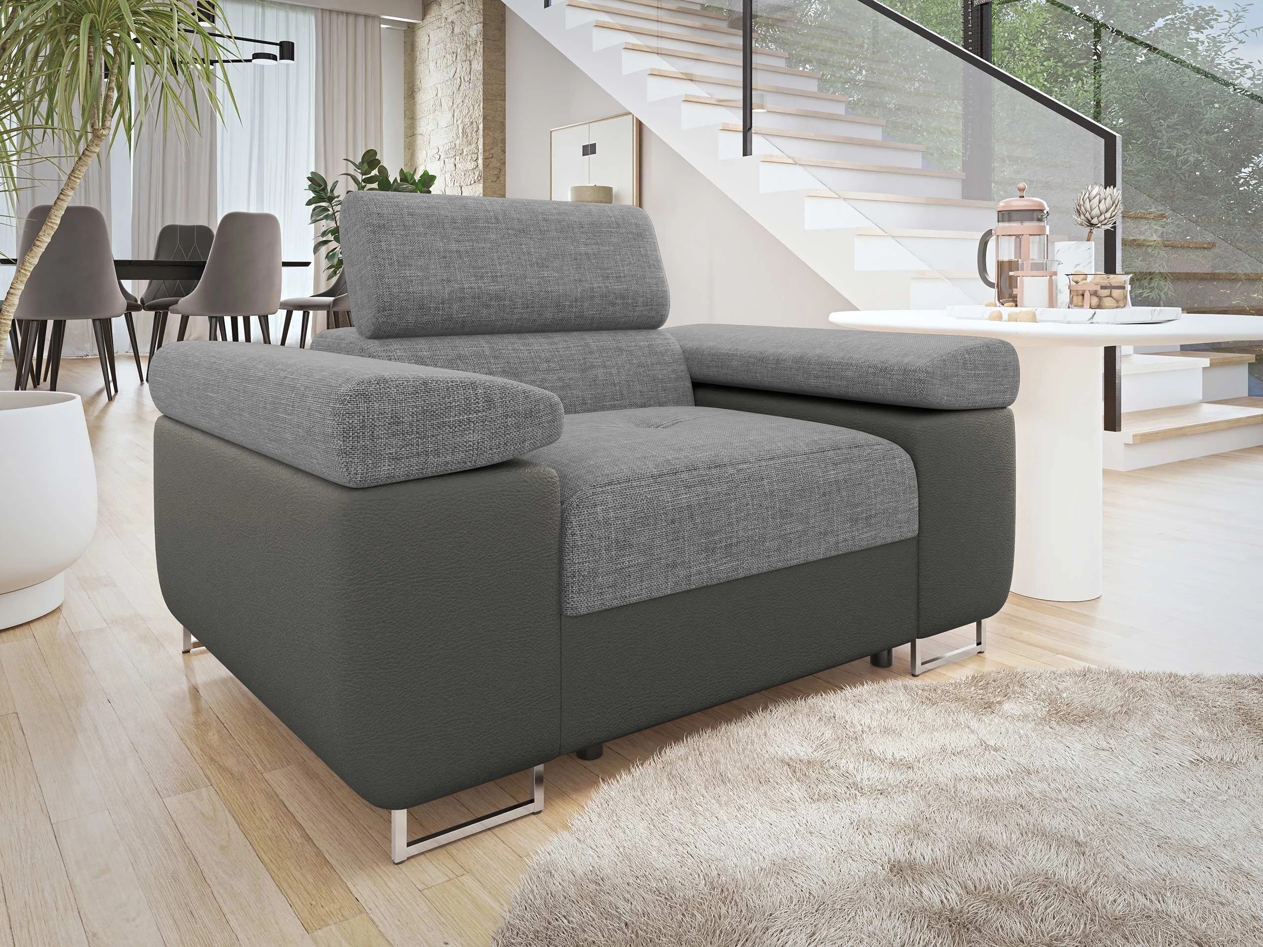 Armchair Comfivo Vinetum (Soft 029 + Lux 05)