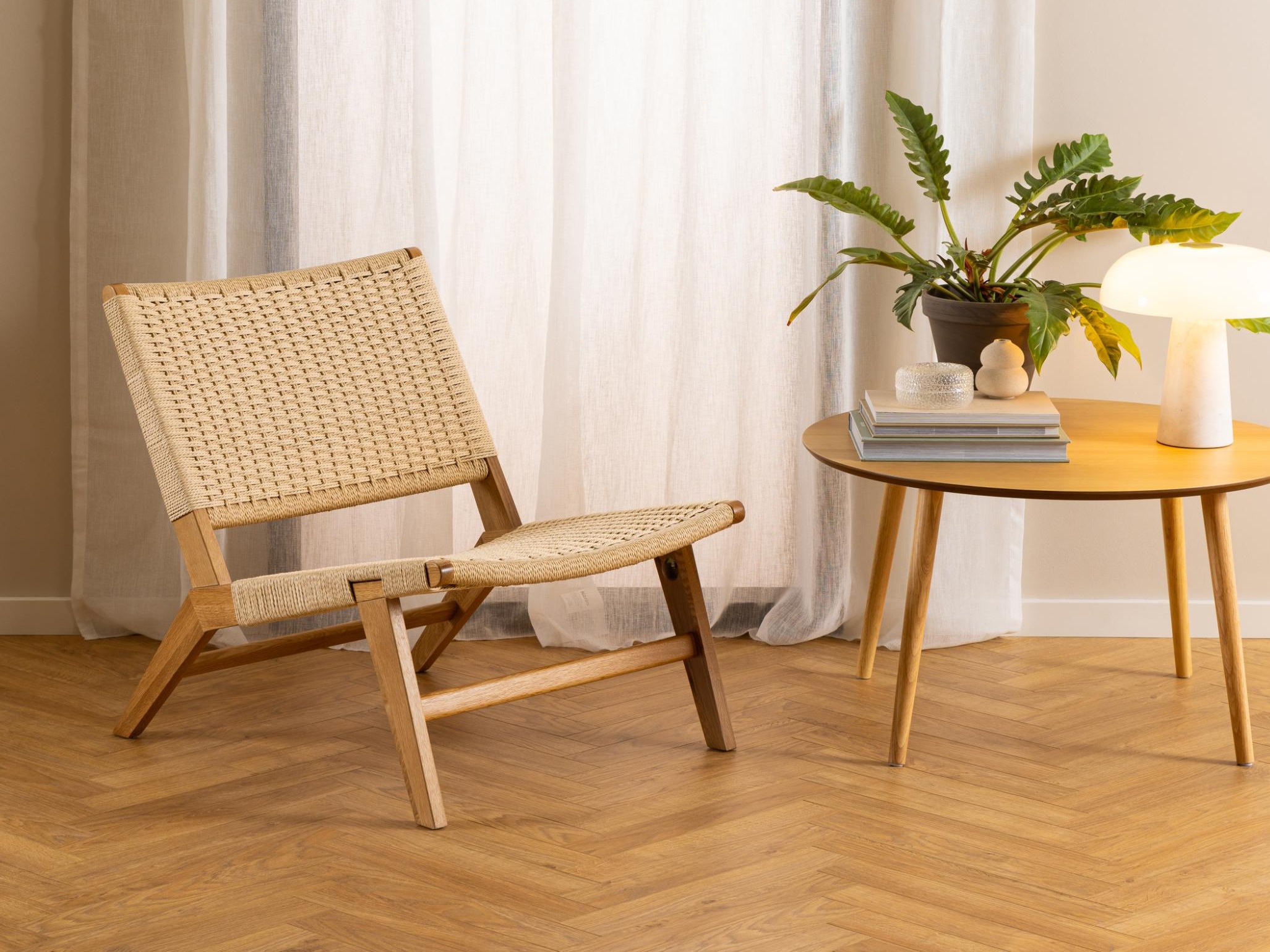 Armchair Norsica 843 (Light brown)