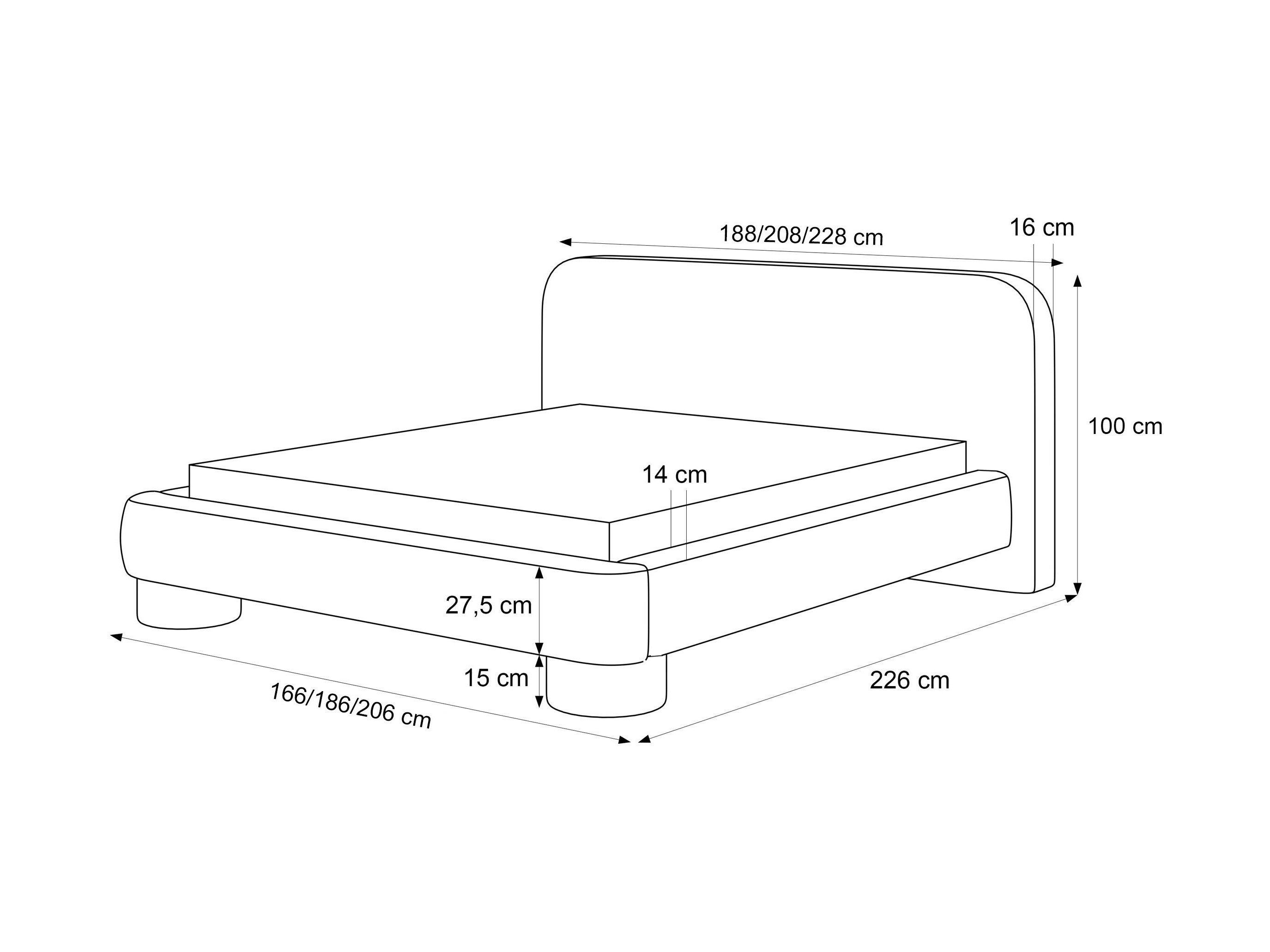 Bed Martinez 130 (Fredo 35)