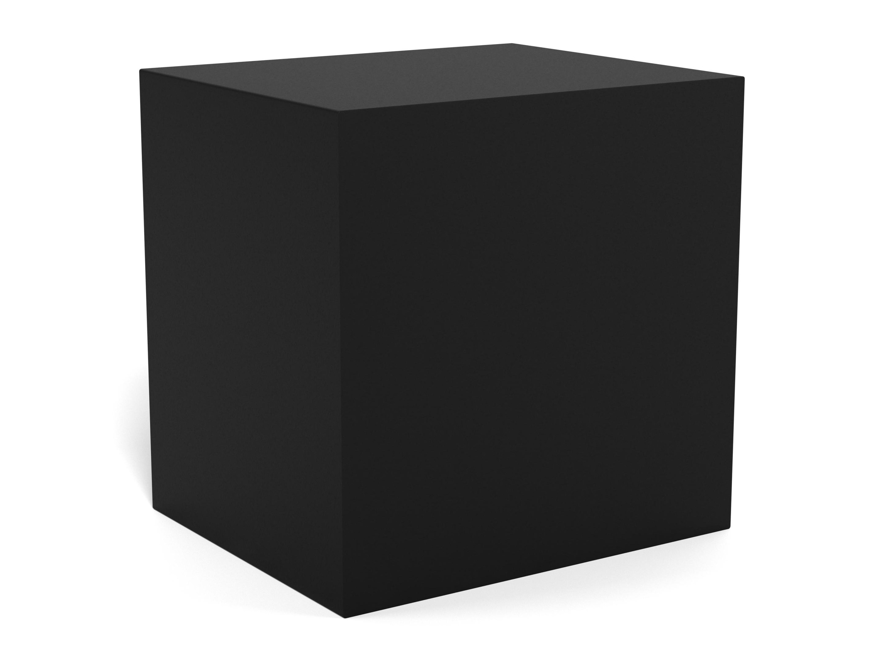 Bedside table Norsica 375 (Black + Light wood)