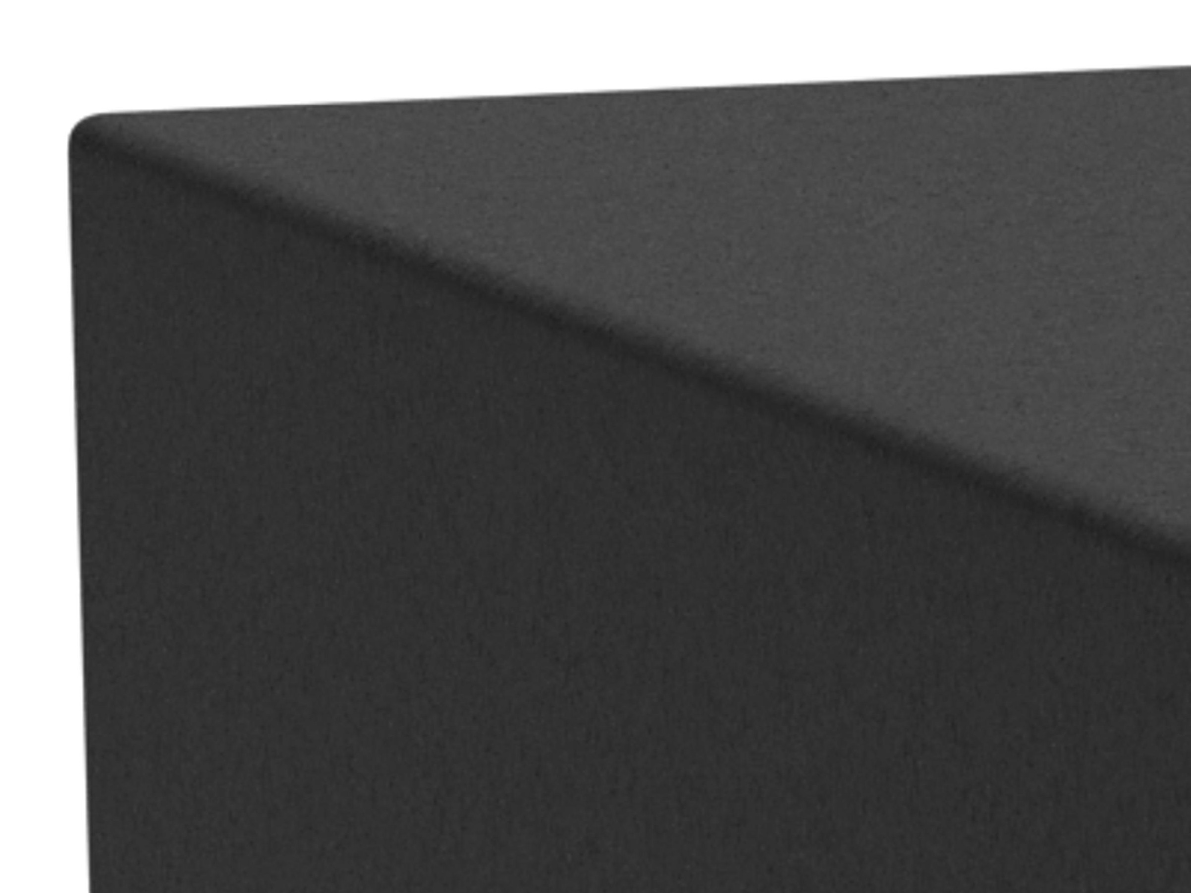 Bedside table Norsica 375 (Black + Light wood)