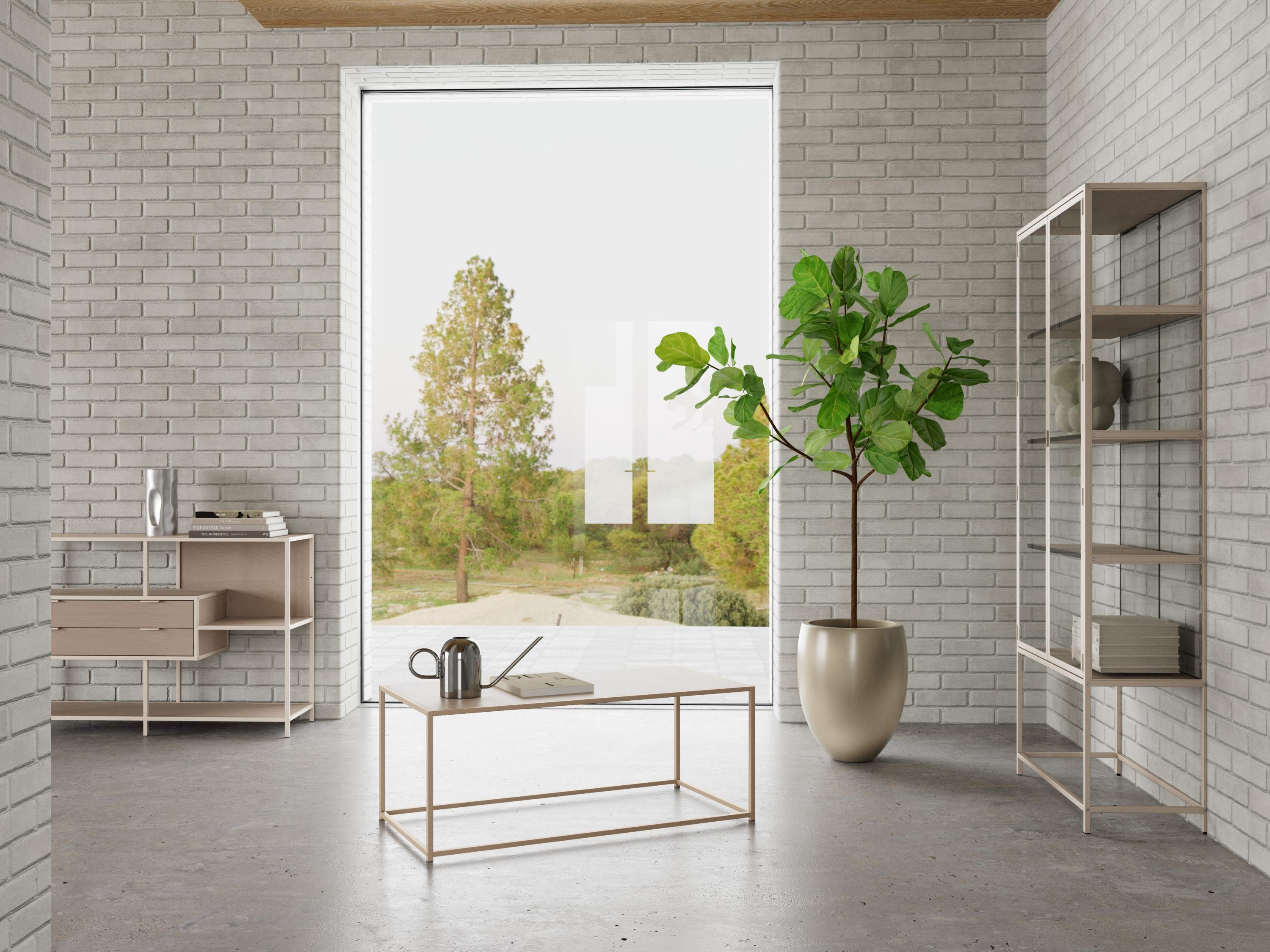 Bookcase Norsica Sevferi 142 (Grey)