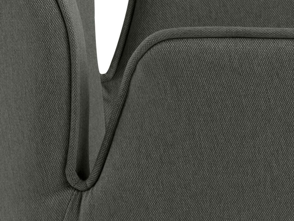 Chair Norsica 391 (Dark grey + Light wood)
