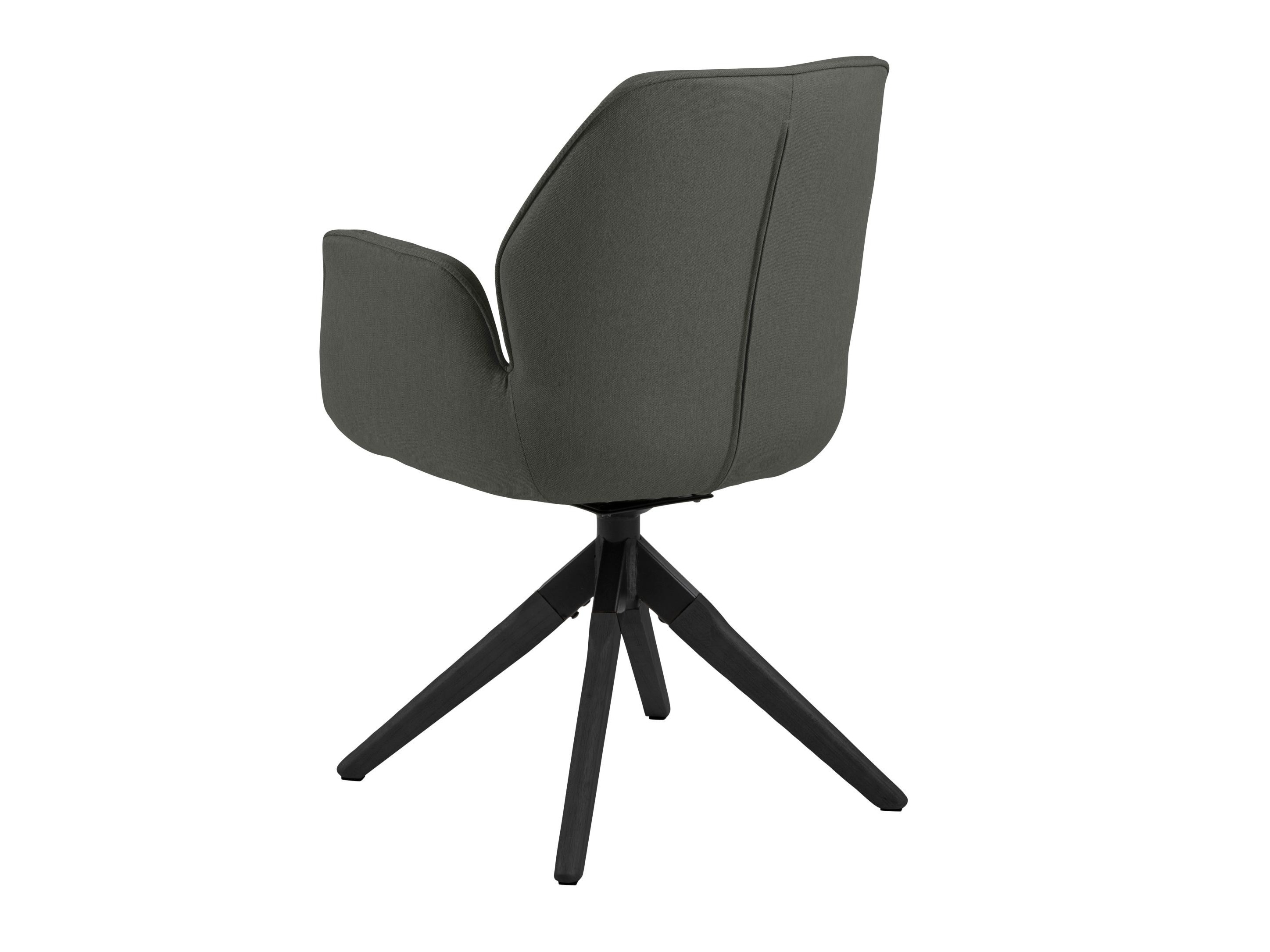 Chair Norsica 392 (Dark grey + Black)
