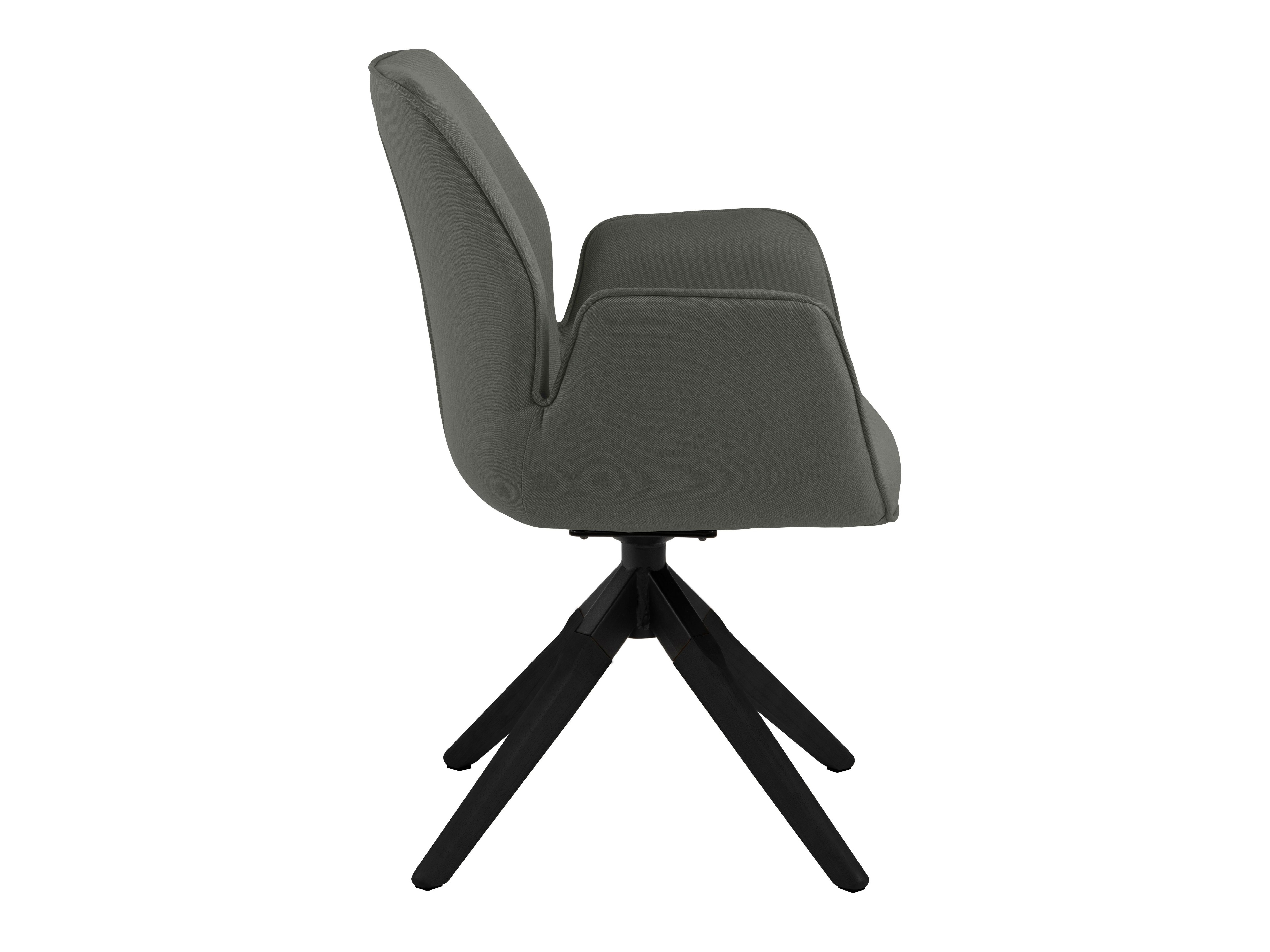 Chair Norsica 392 (Dark grey + Black)