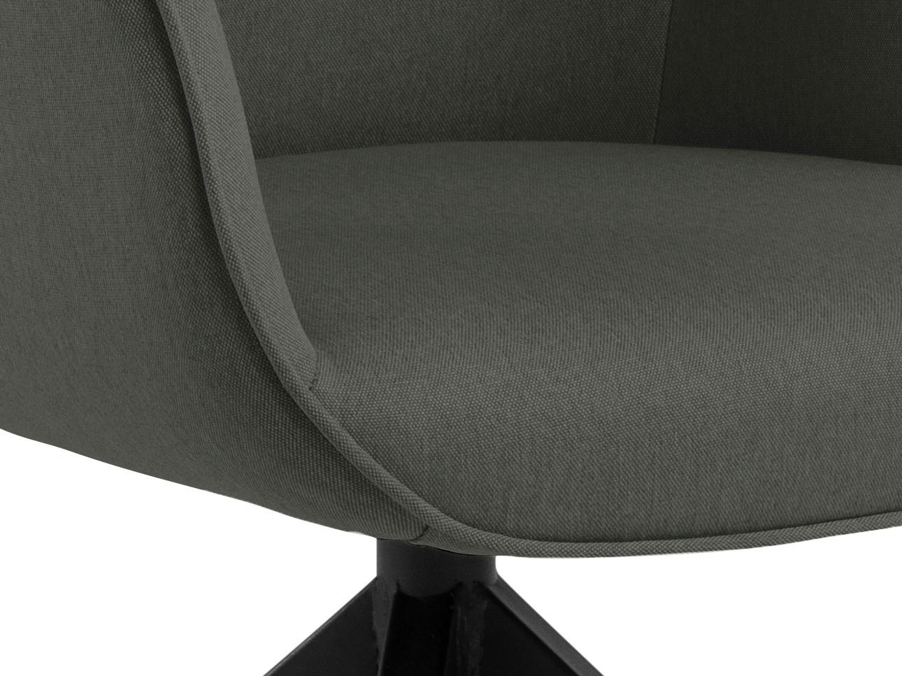 Chair Norsica 392 (Dark grey + Black)