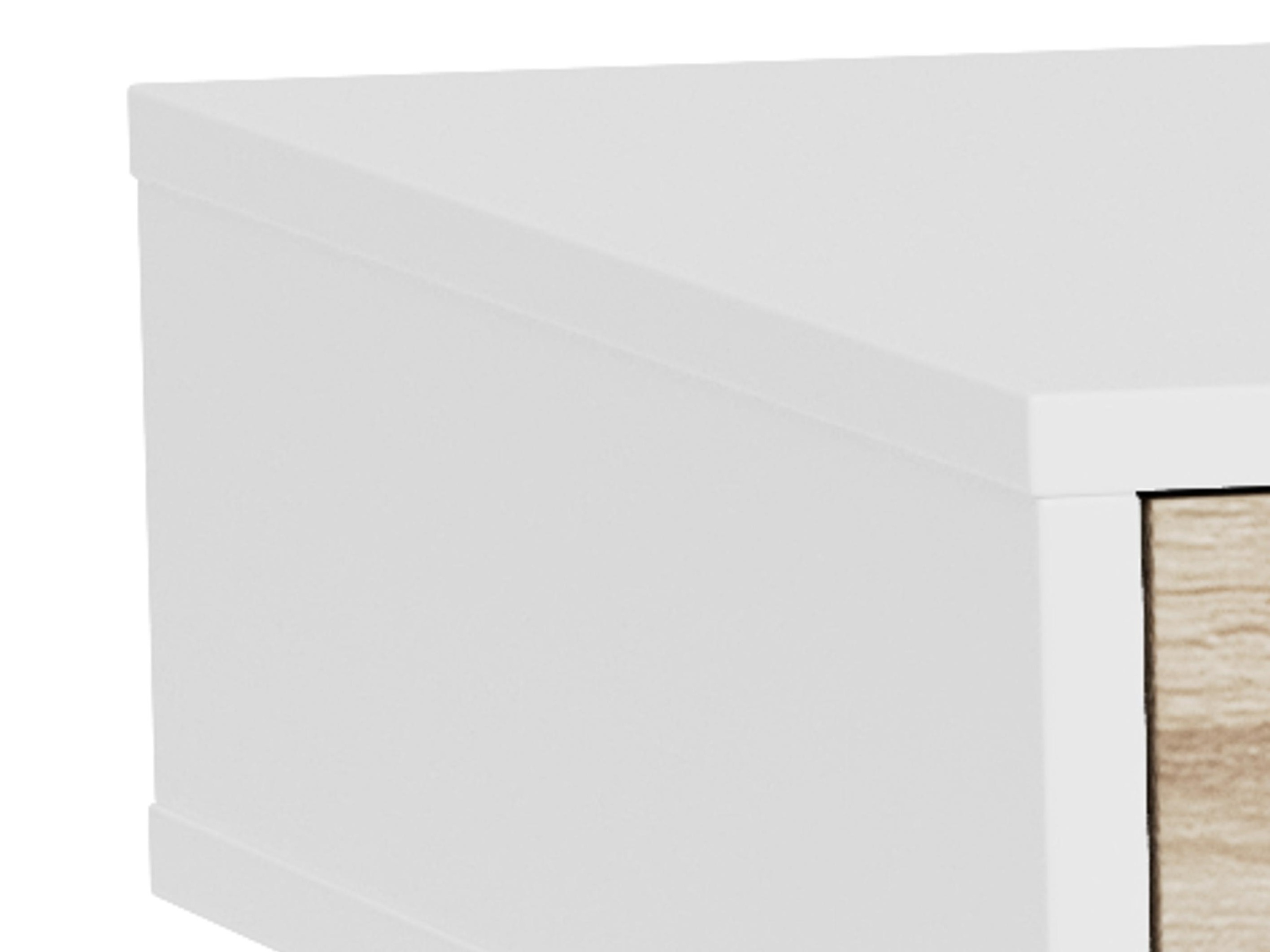 Desk Norsica 113 (White + Oak)