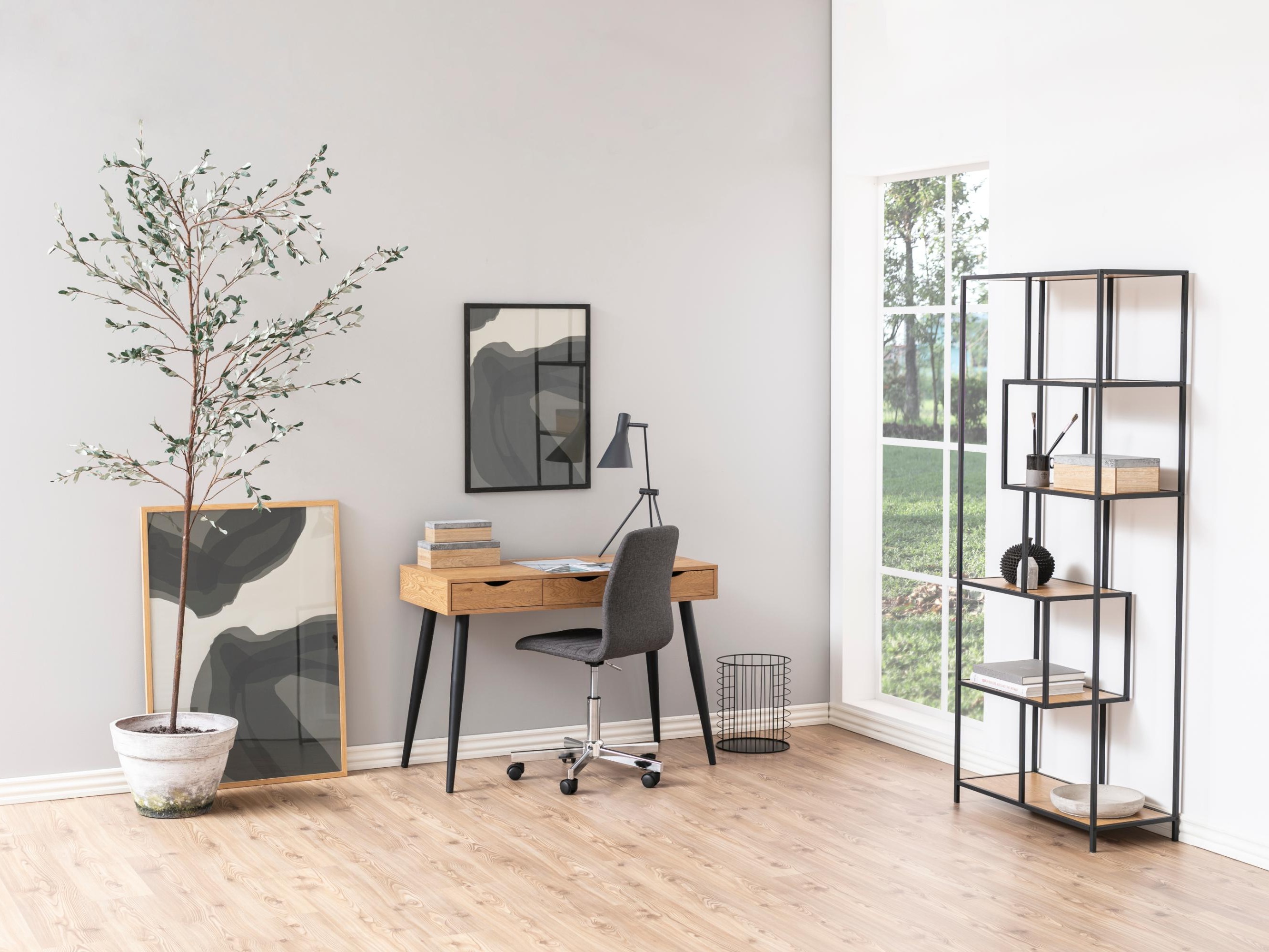 Desk Norsica 113 (Wild oak + Black)