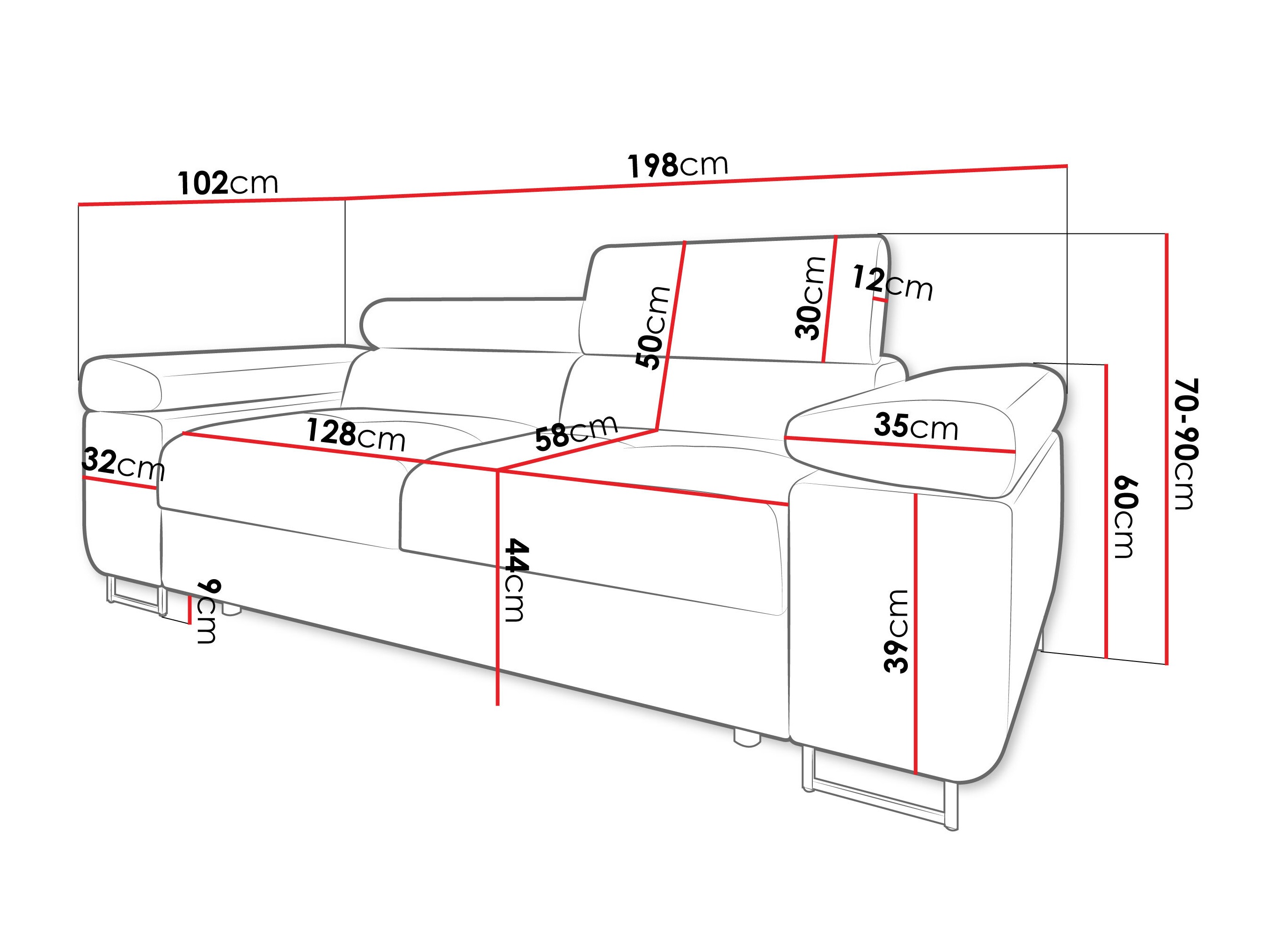 Sofa Comfivo Vinetum II (Poso 39)