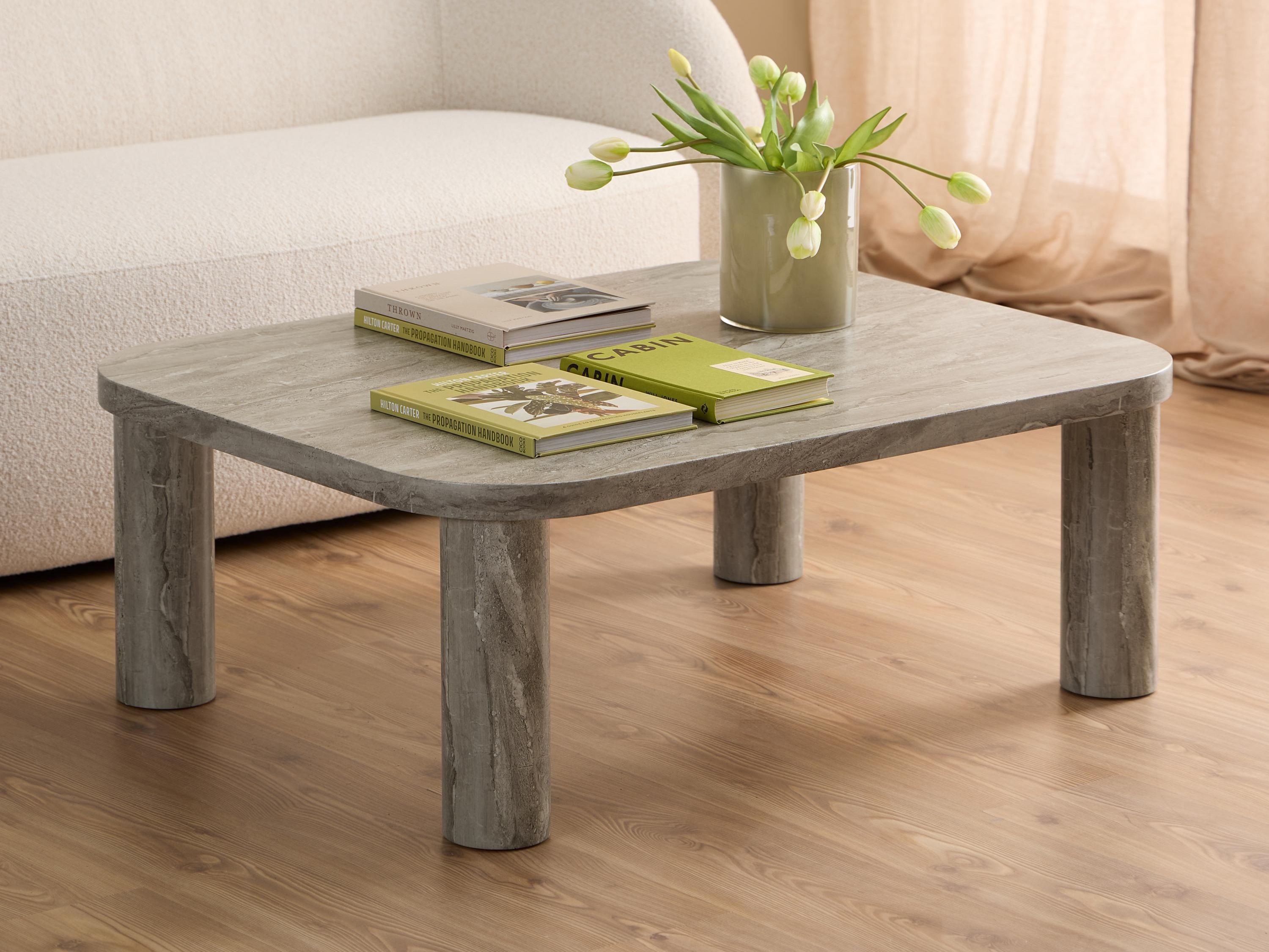 Coffee table Norsica 868 (Grey marble)