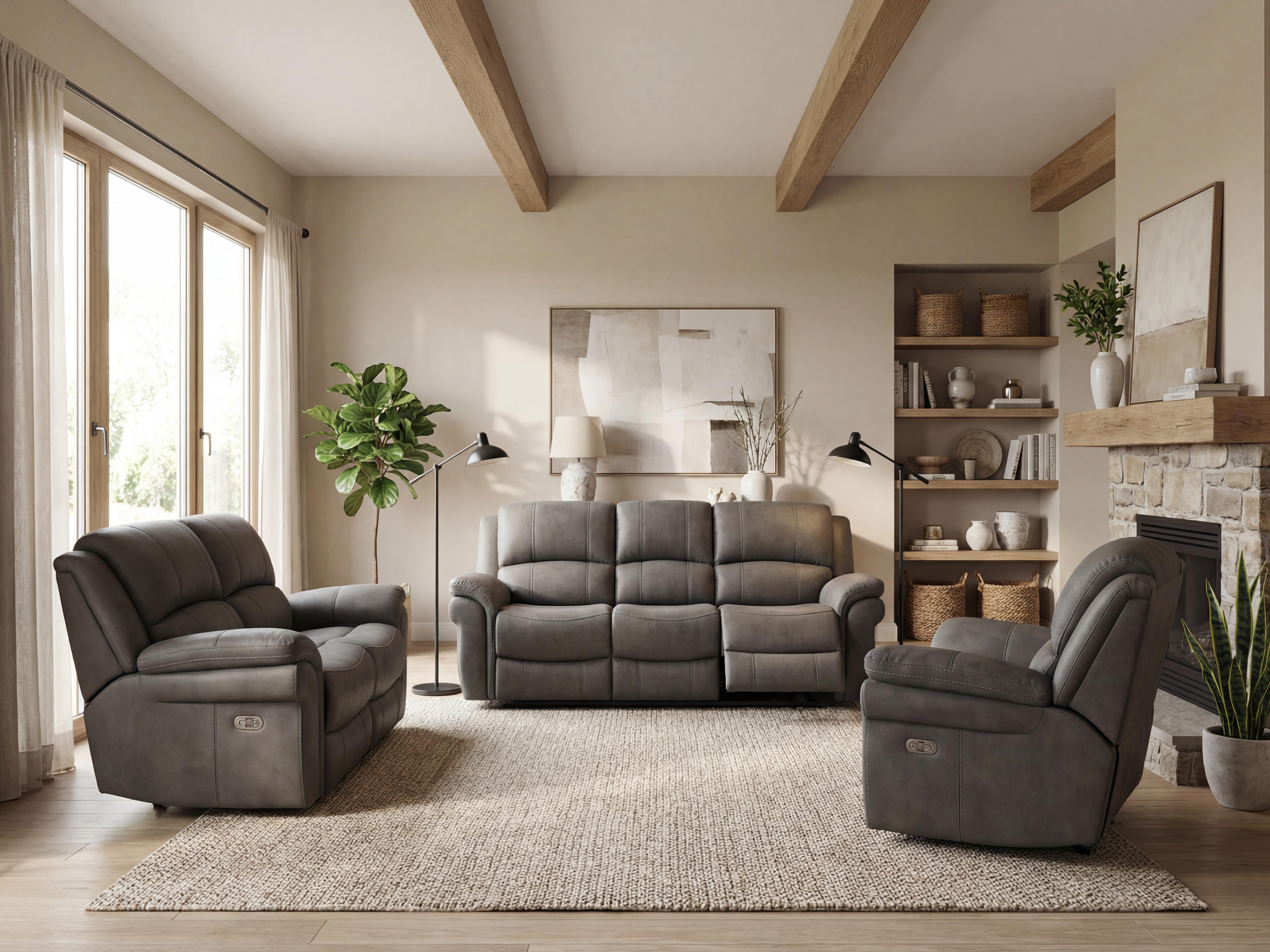 Sofa recliner Vercali 101 (Grey)