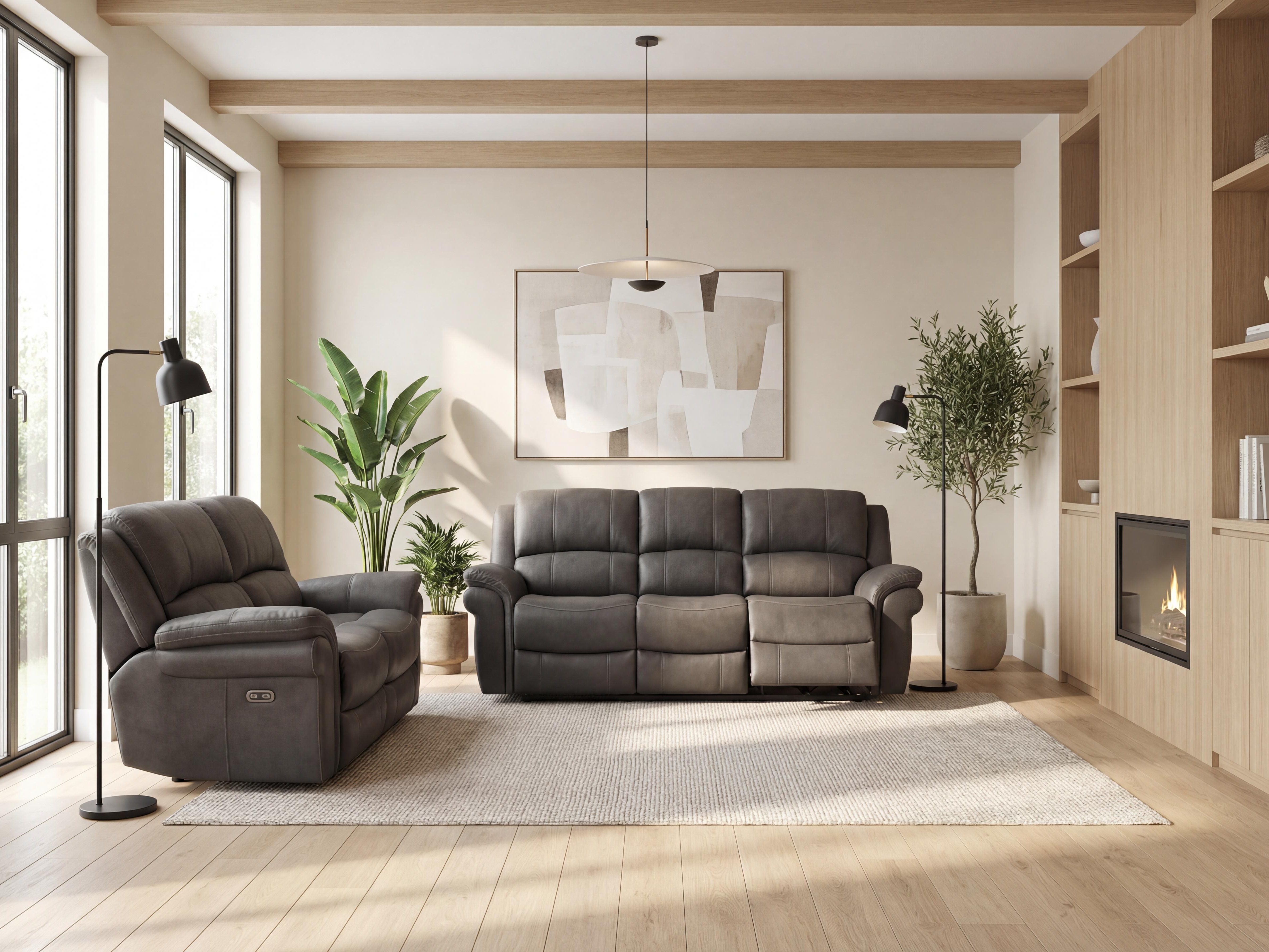 Sofa recliner Vercali 102 (Grey)