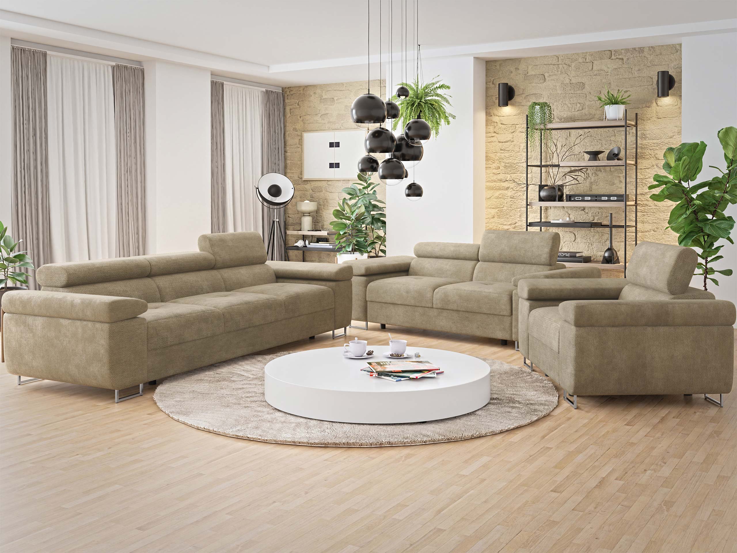 Upholstered furniture set Comfivo Vinetum (Lumo 30)