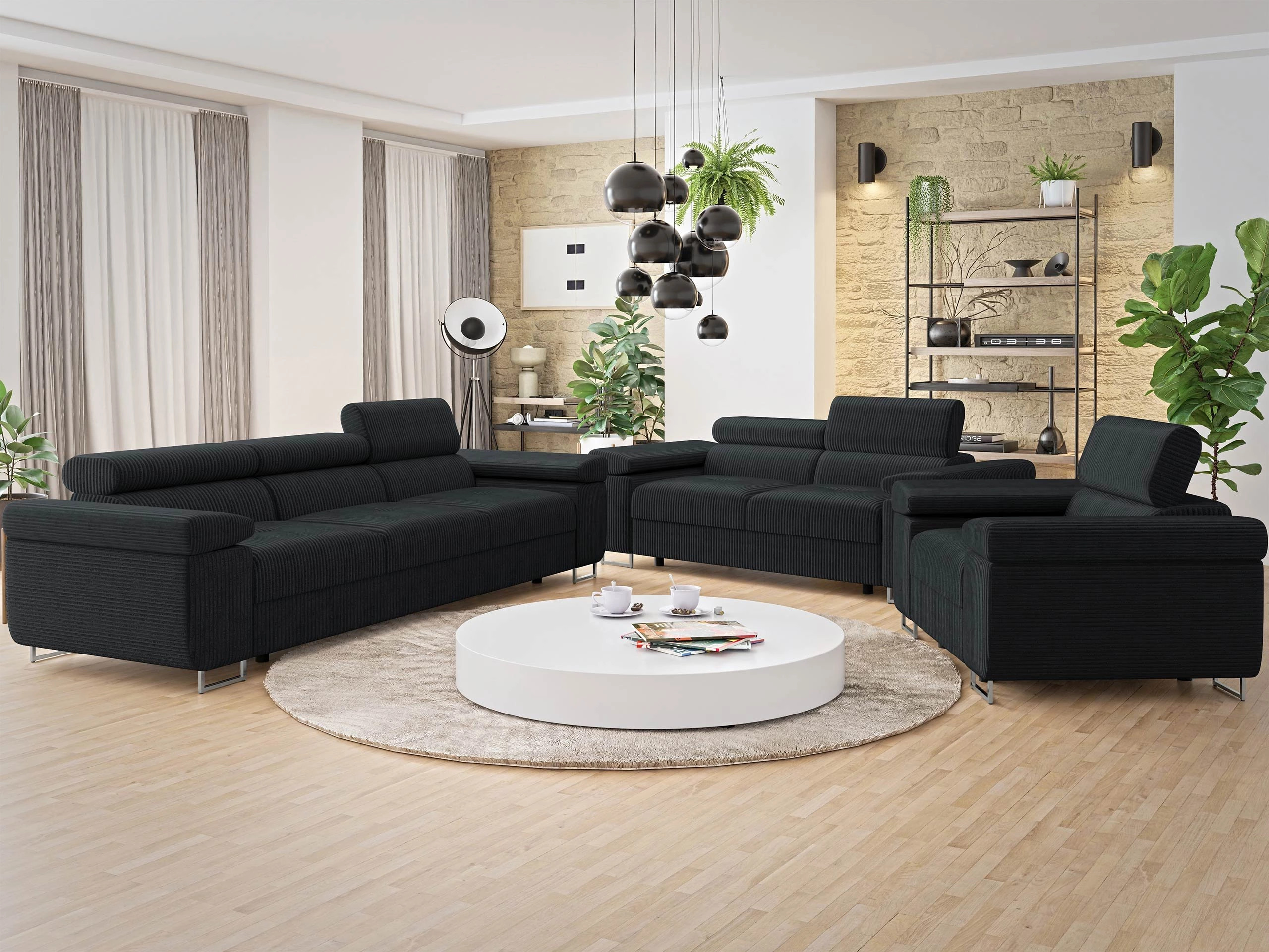 Upholstered furniture set Comfivo Vinetum (Poso 135)