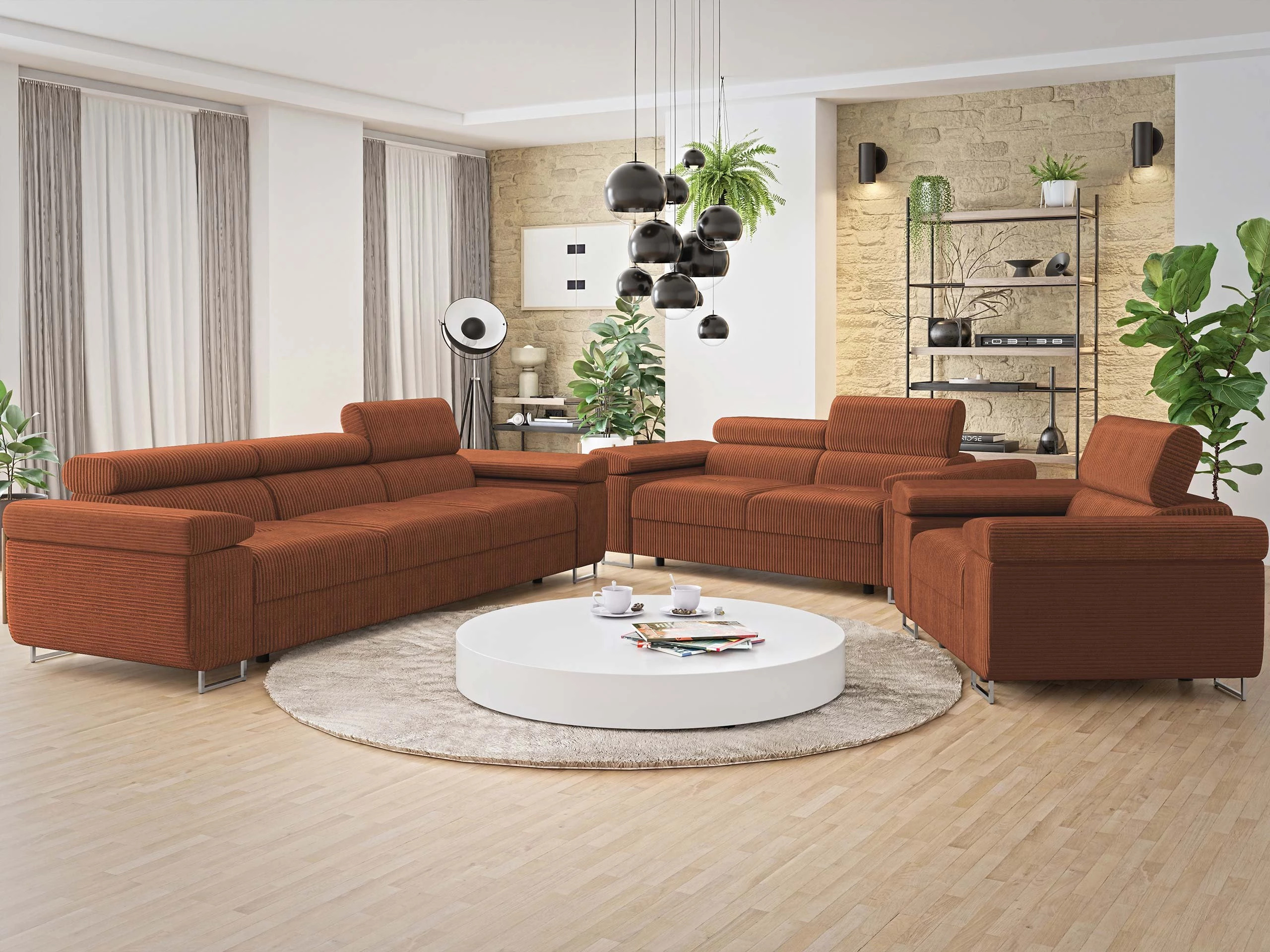 Upholstered furniture set Comfivo Vinetum (Poso 39)