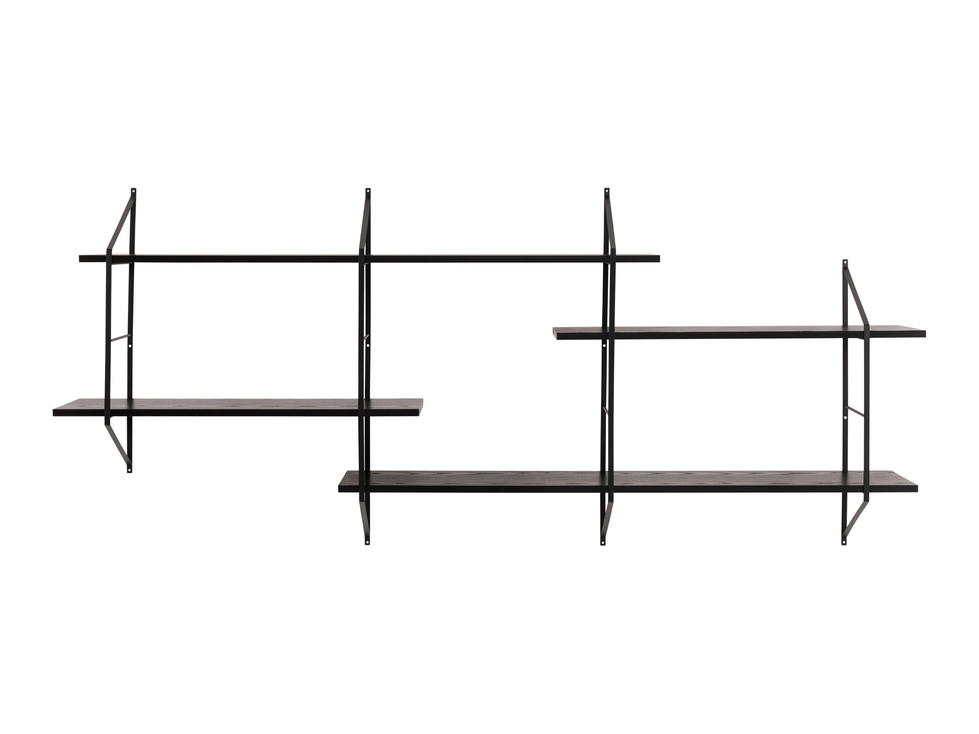 Wall shelf Norsica 447 (Black)