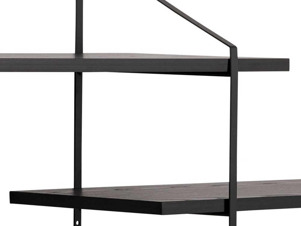 Wall shelf Norsica 447 (Black)