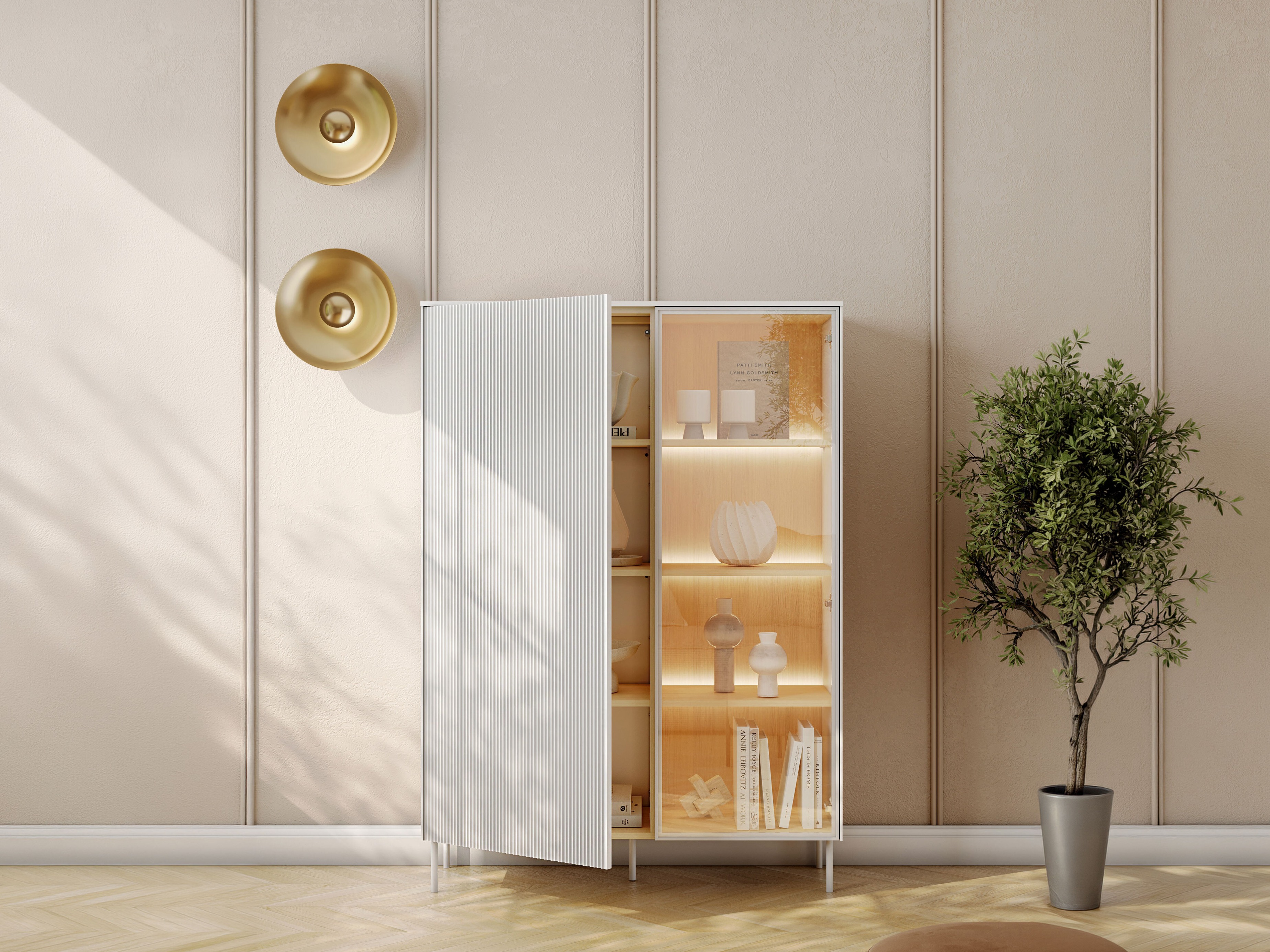 Bookcase Mirbelo 101