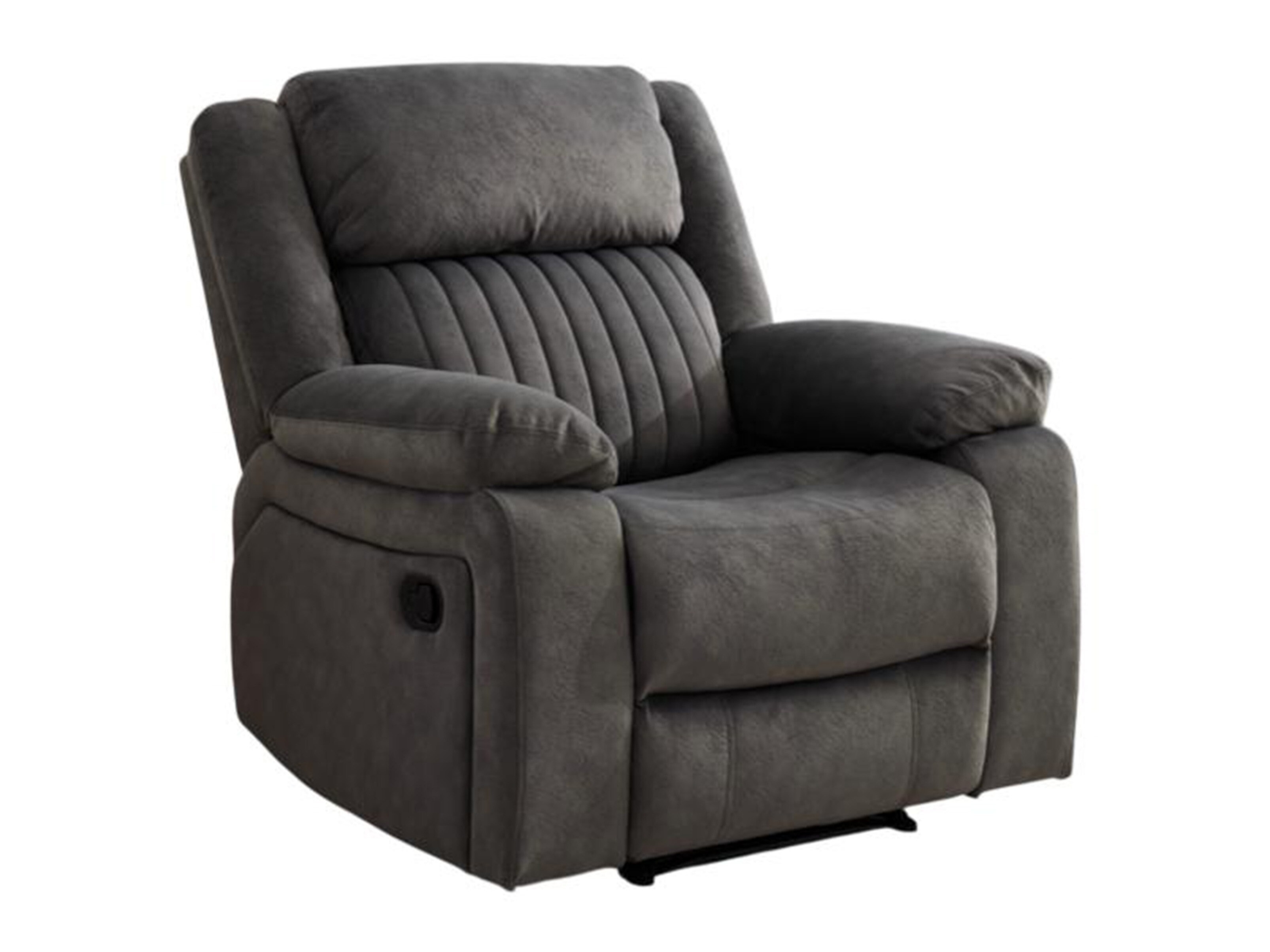 Recliner armchair Lufero 100 (Dark grey)