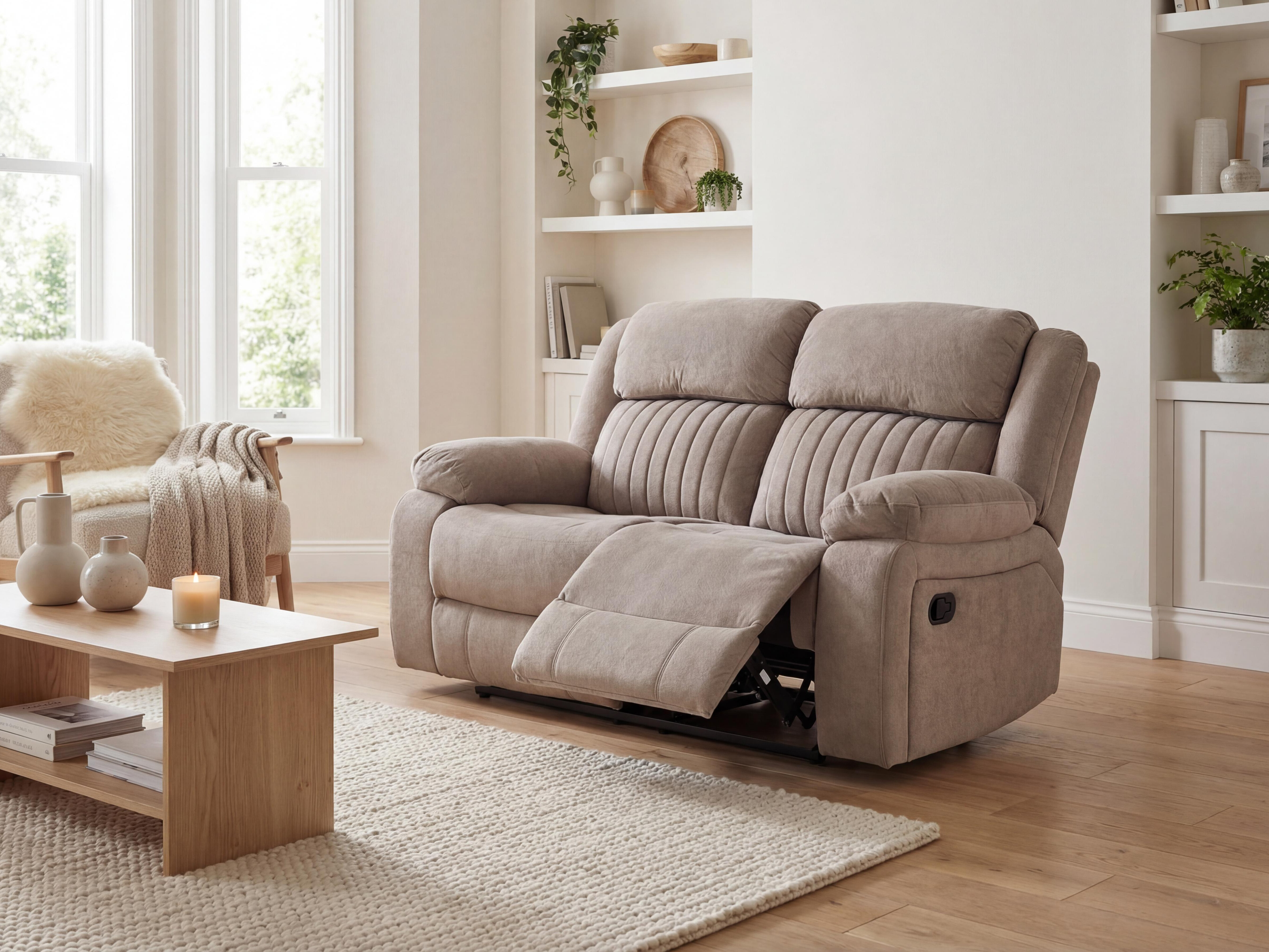 Sofa recliner Lufero 101 (Taupe)