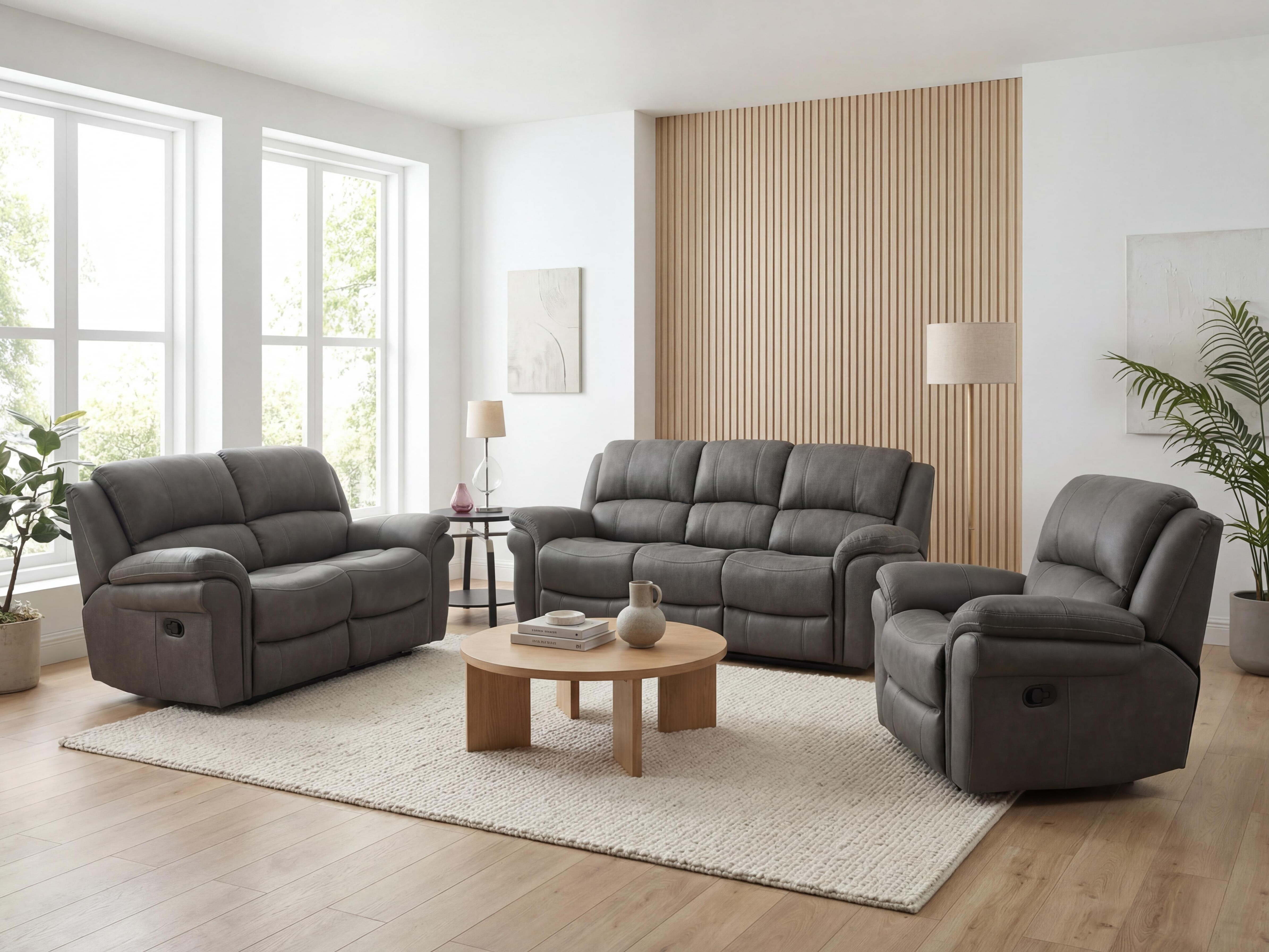 Sofa recliner Vercali 105 (Grey)