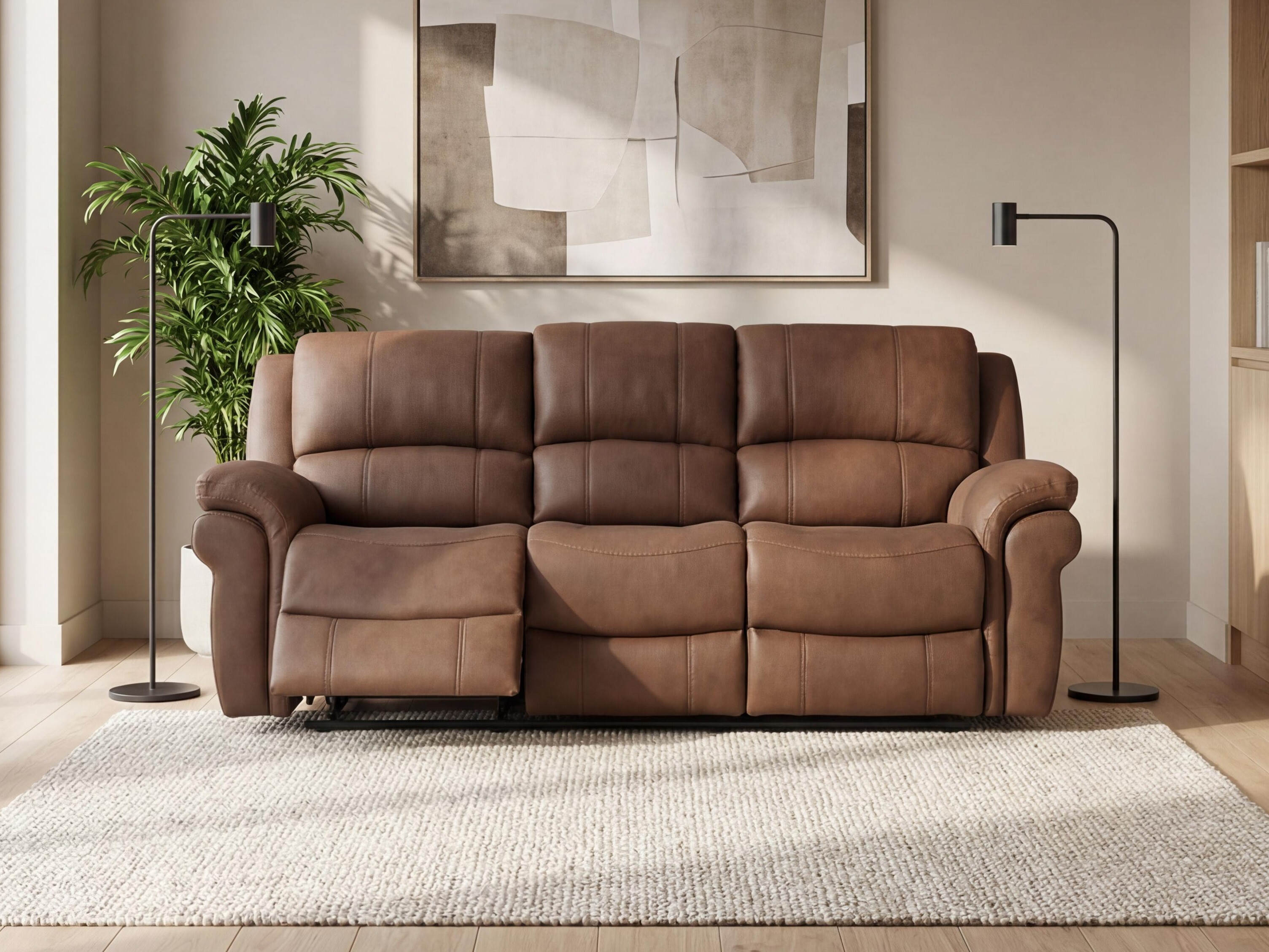 Sofa recliner Vercali 106 (Brown)