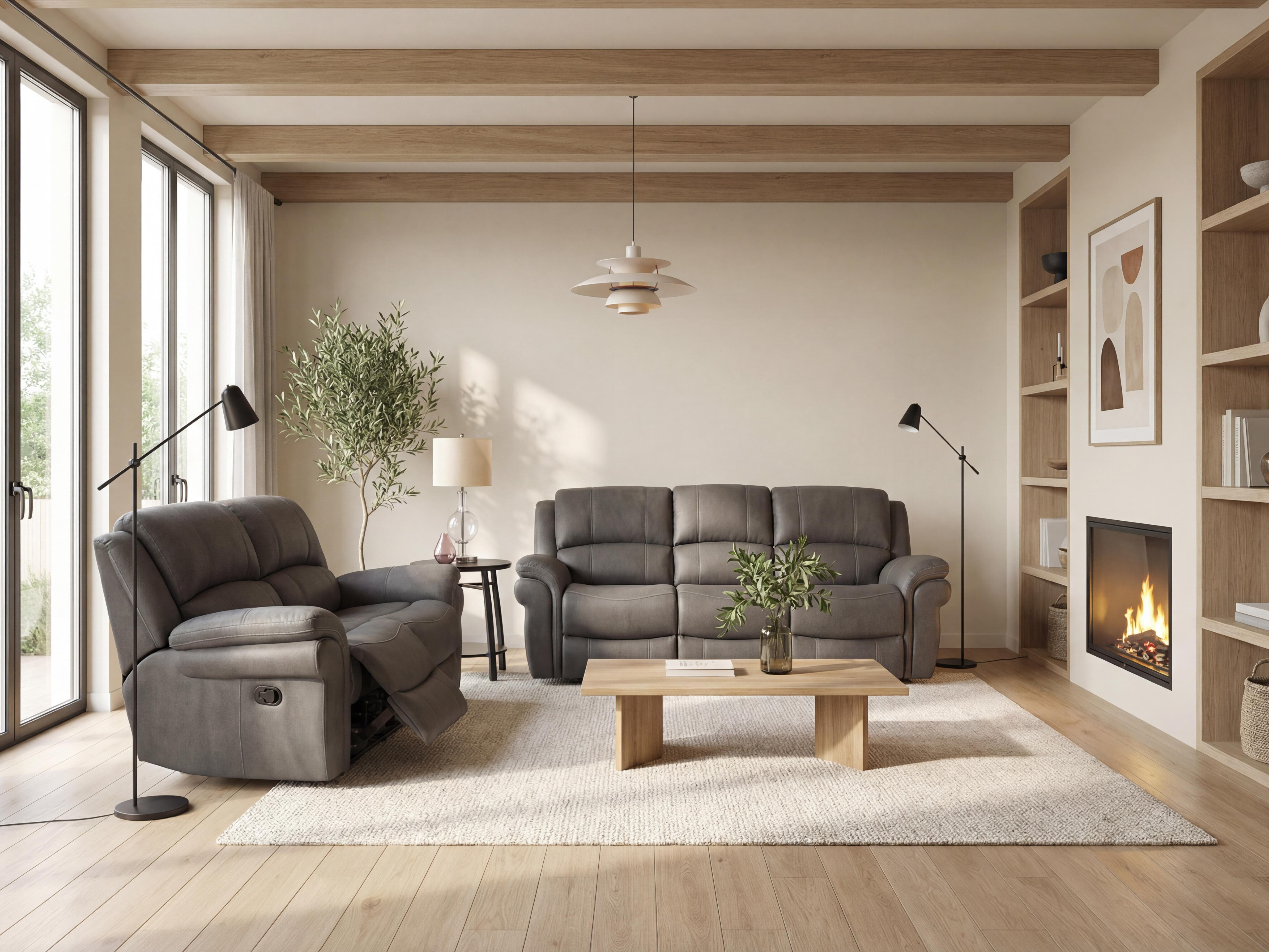 Sofa recliner Vercali 106 (Grey)