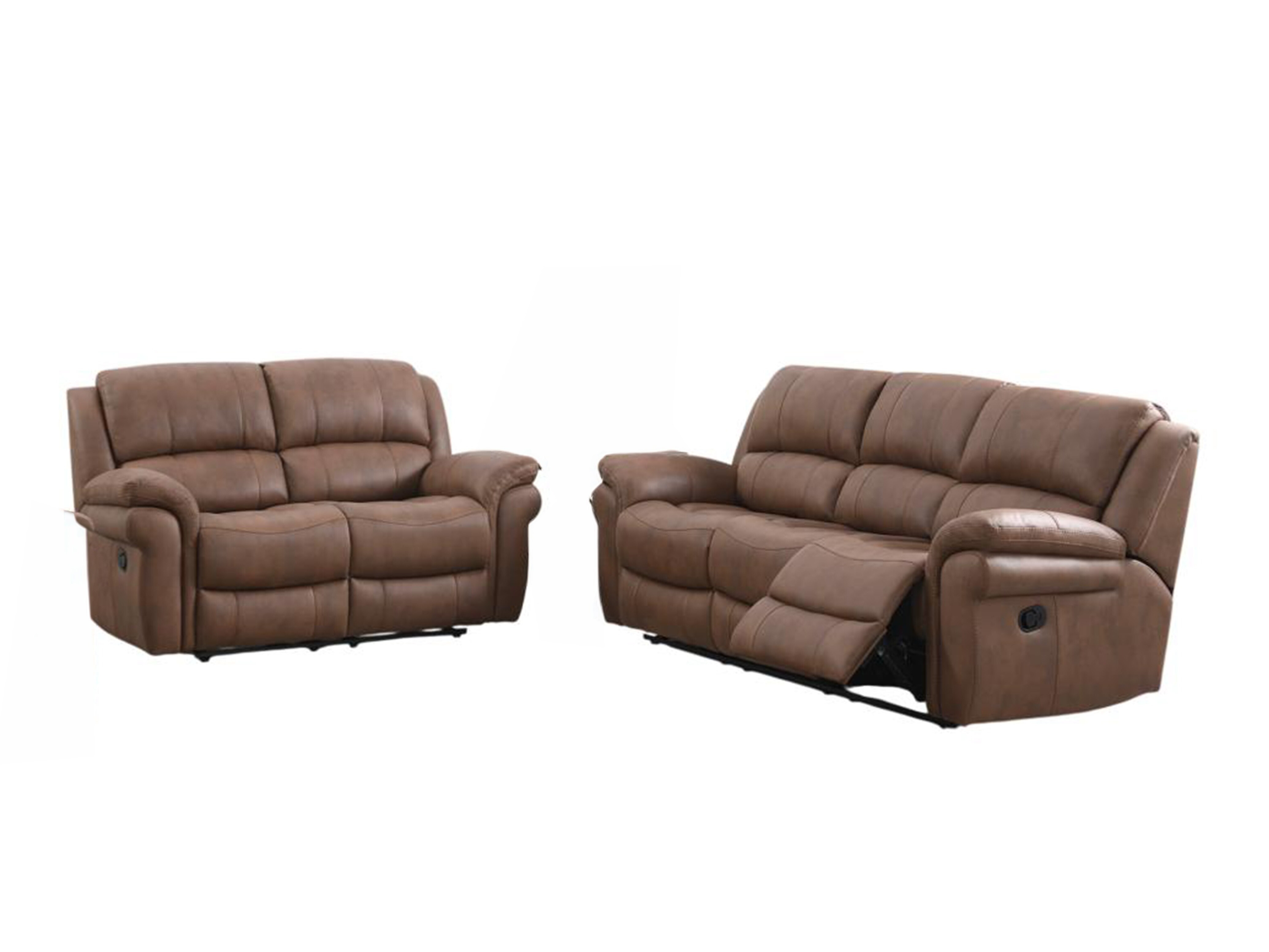 Upholstered furniture set Vercali 107 (Brown)