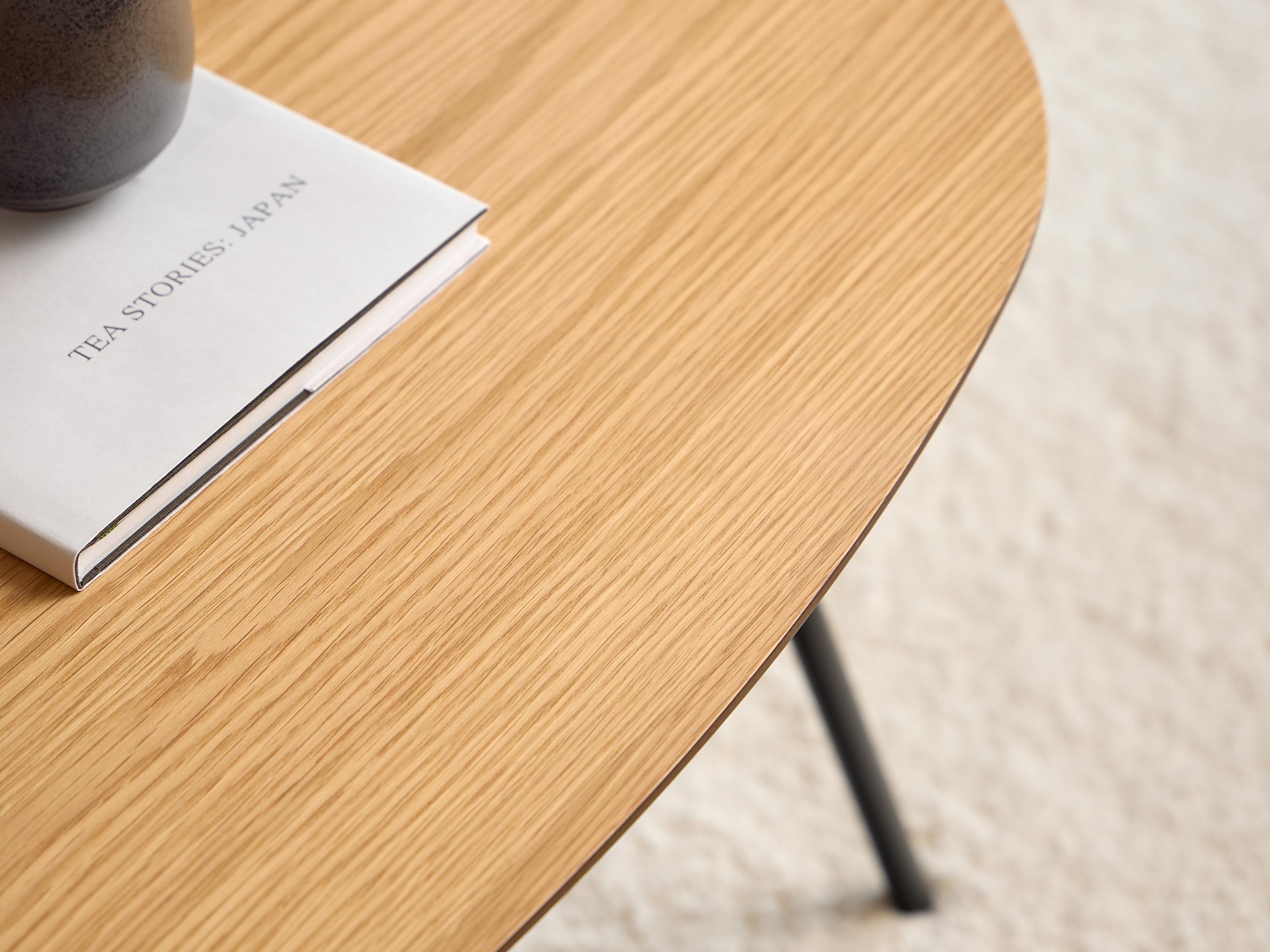Coffee table Norsica 903 (Black + Brown)