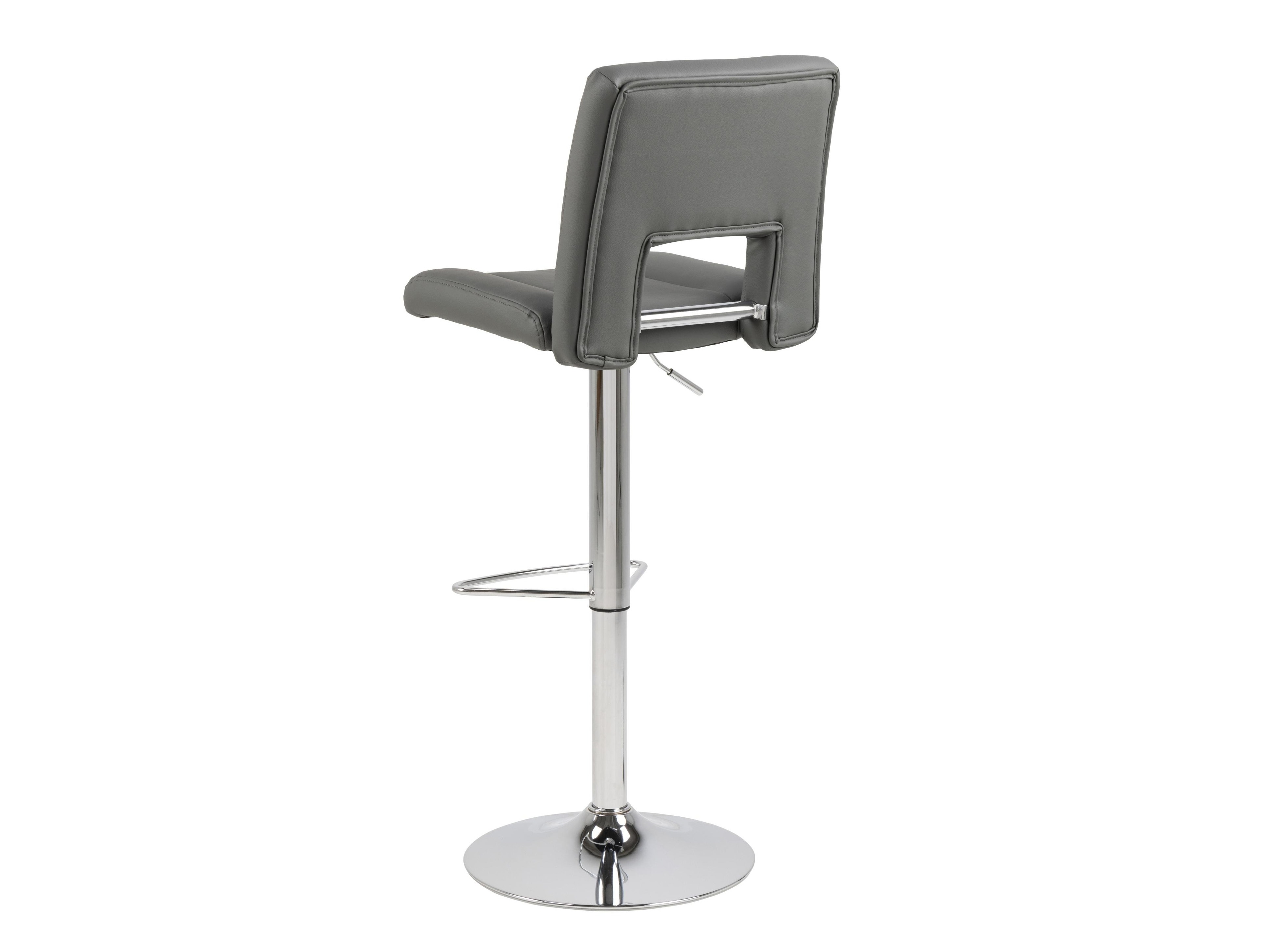 Counter stool Norsica 145 (Grey + Silver)