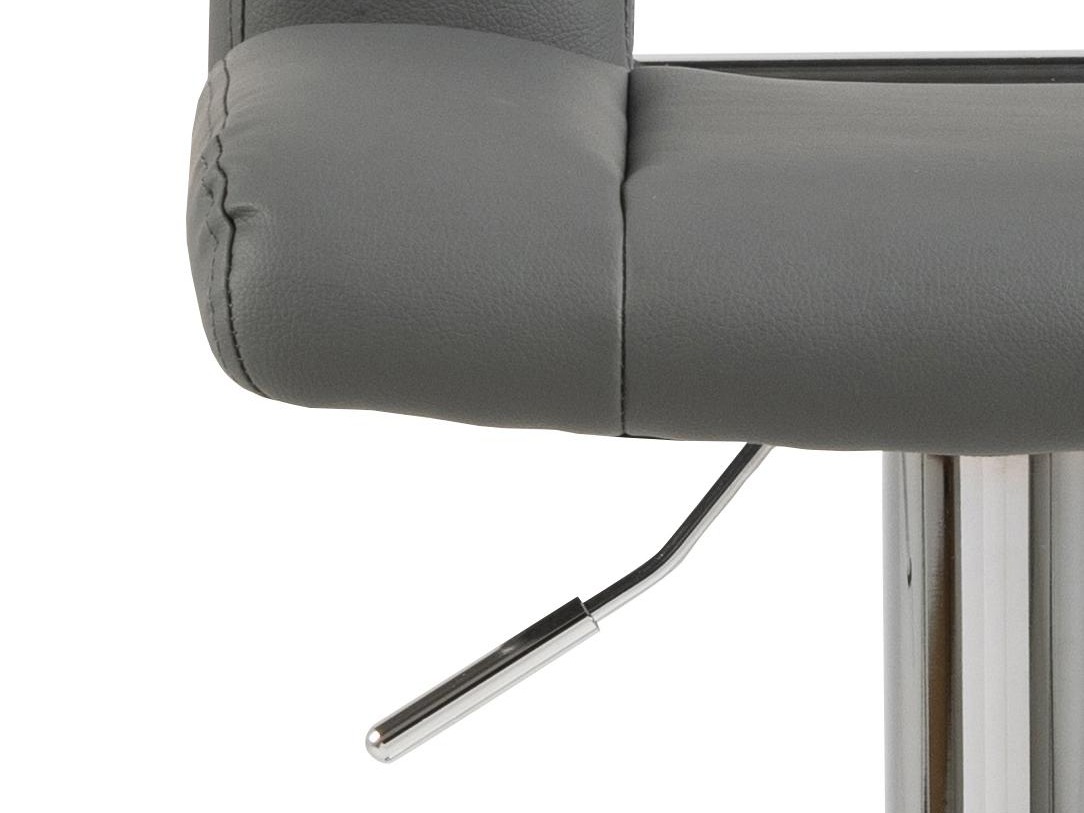 Counter stool Norsica 145 (Grey + Silver)