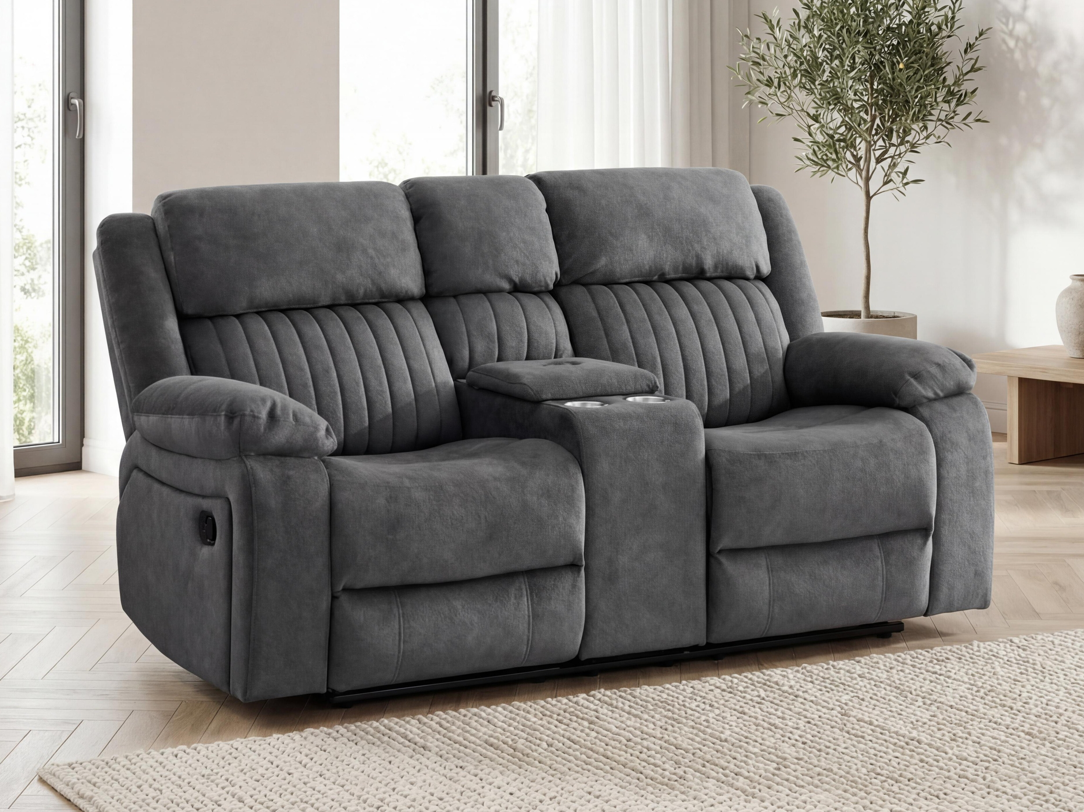 Sofa recliner Lufero 102 (Grey)