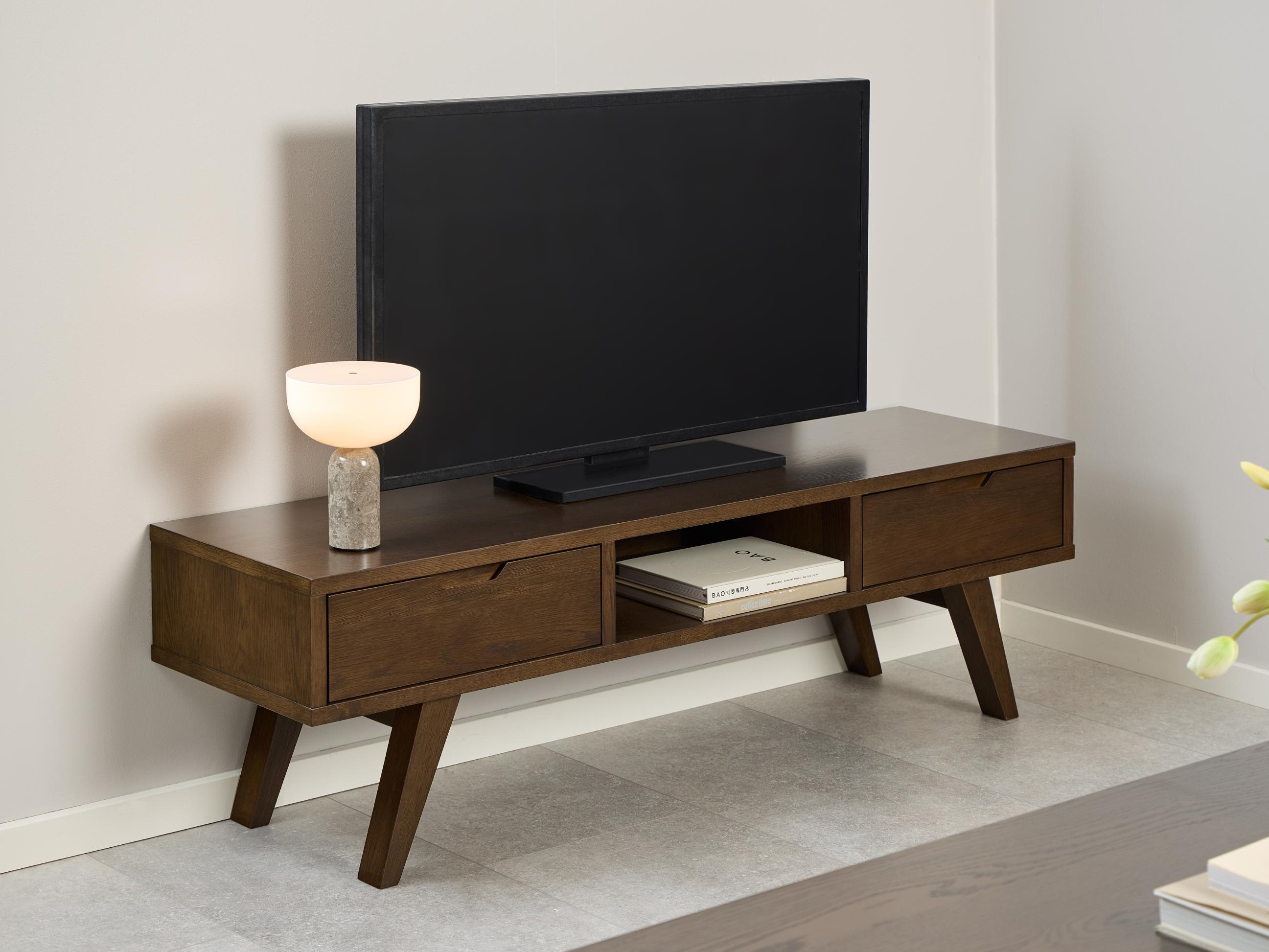 TV stand Norsica Albene 110 (Brown)