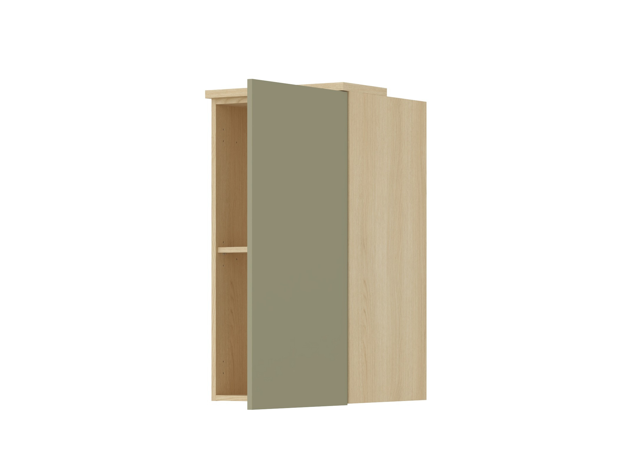 Wall cabinet Nolcala 102 (Oak + Eucalyptus)