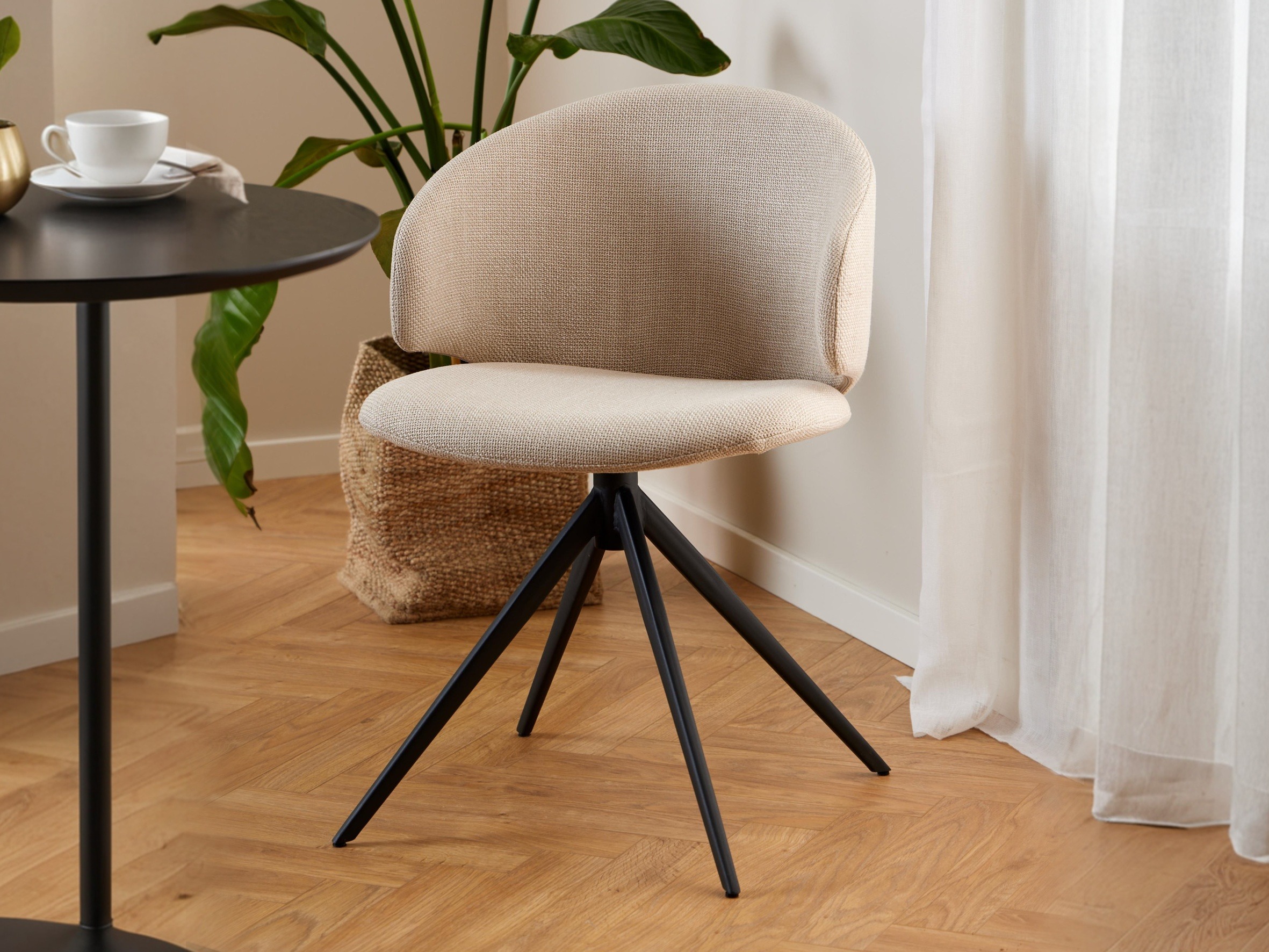 Chair Norsica 910 (Black + Beige)