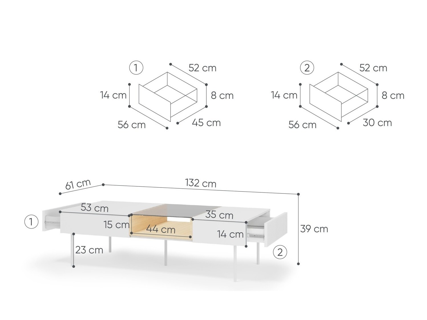 Coffee table Mirbelo 106